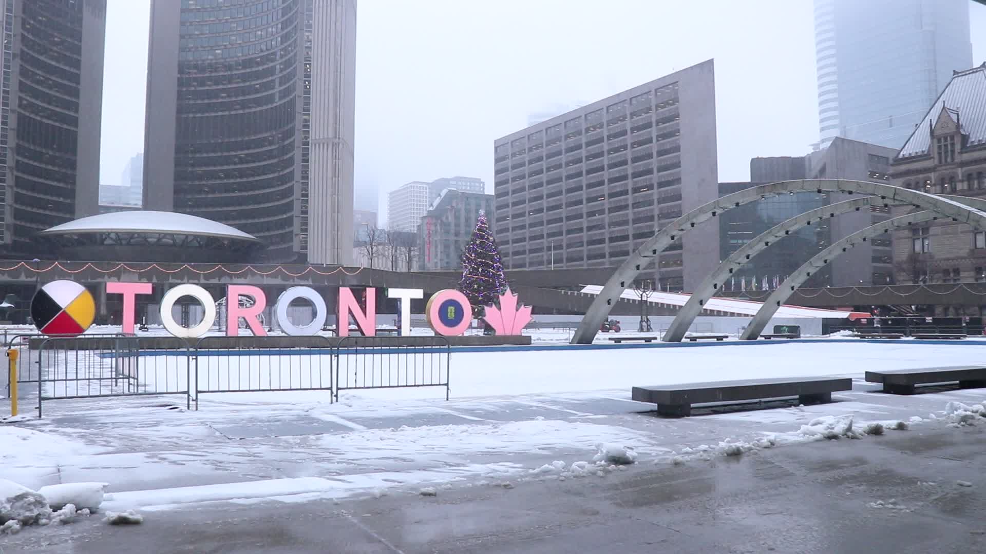 Heavy Snowfall / Toronto, Canada