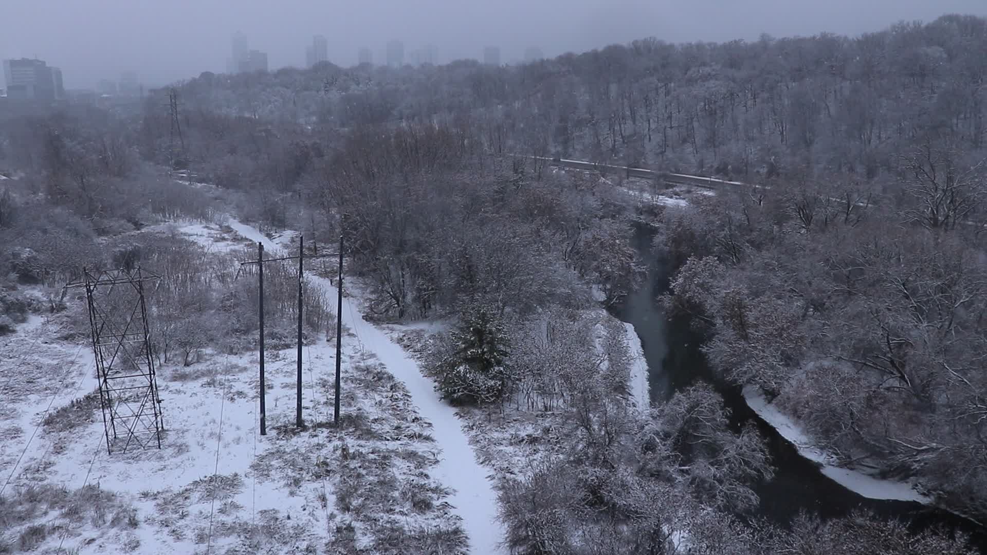 Heavy Snowfall / Toronto, Canada