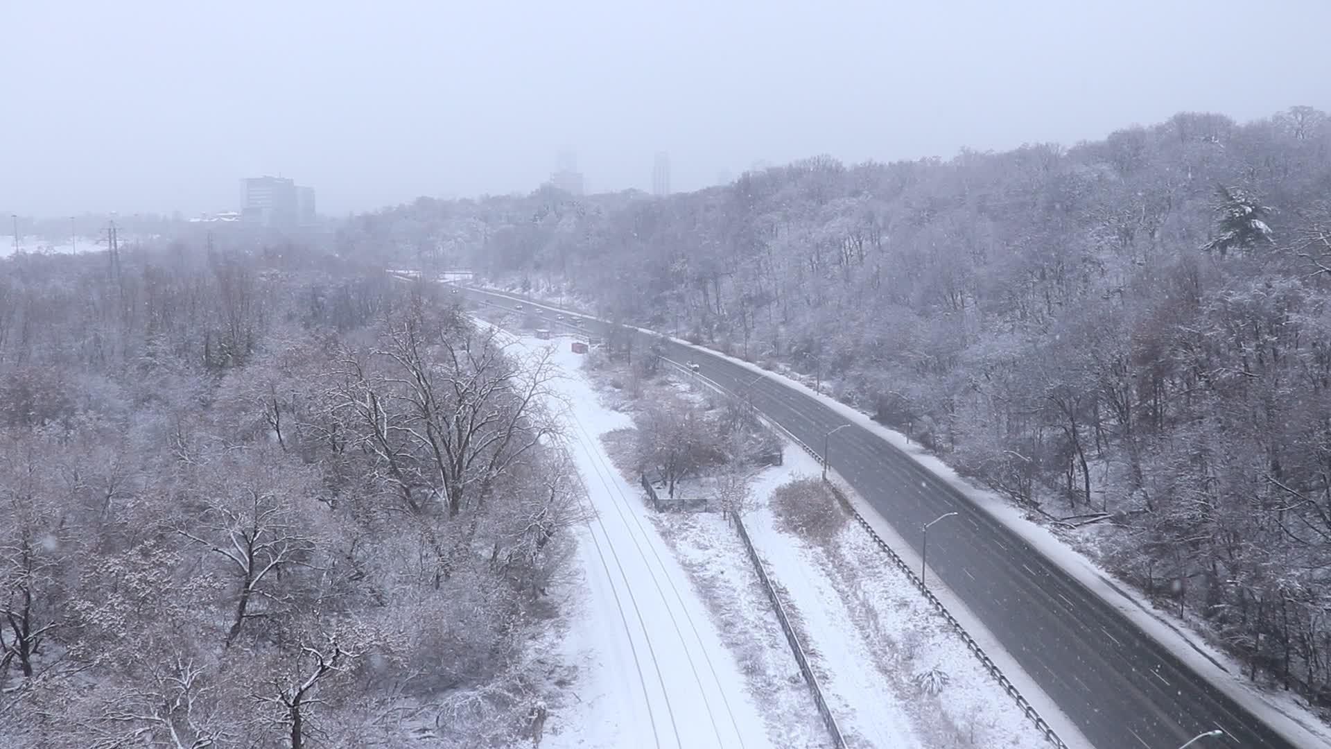 Heavy Snowfall / Toronto, Canada