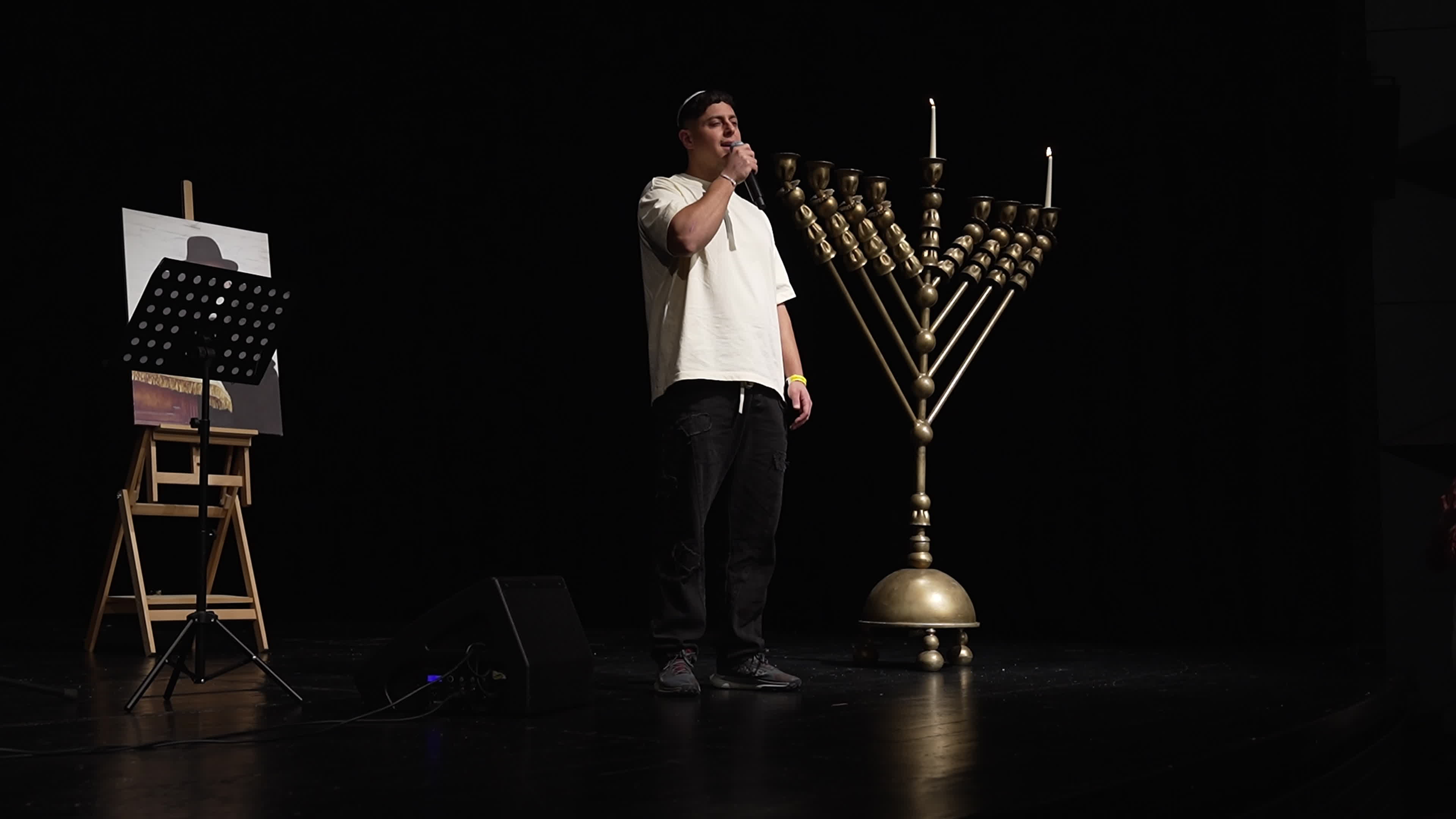 Start of Hanukkah celebrated in Warsaw