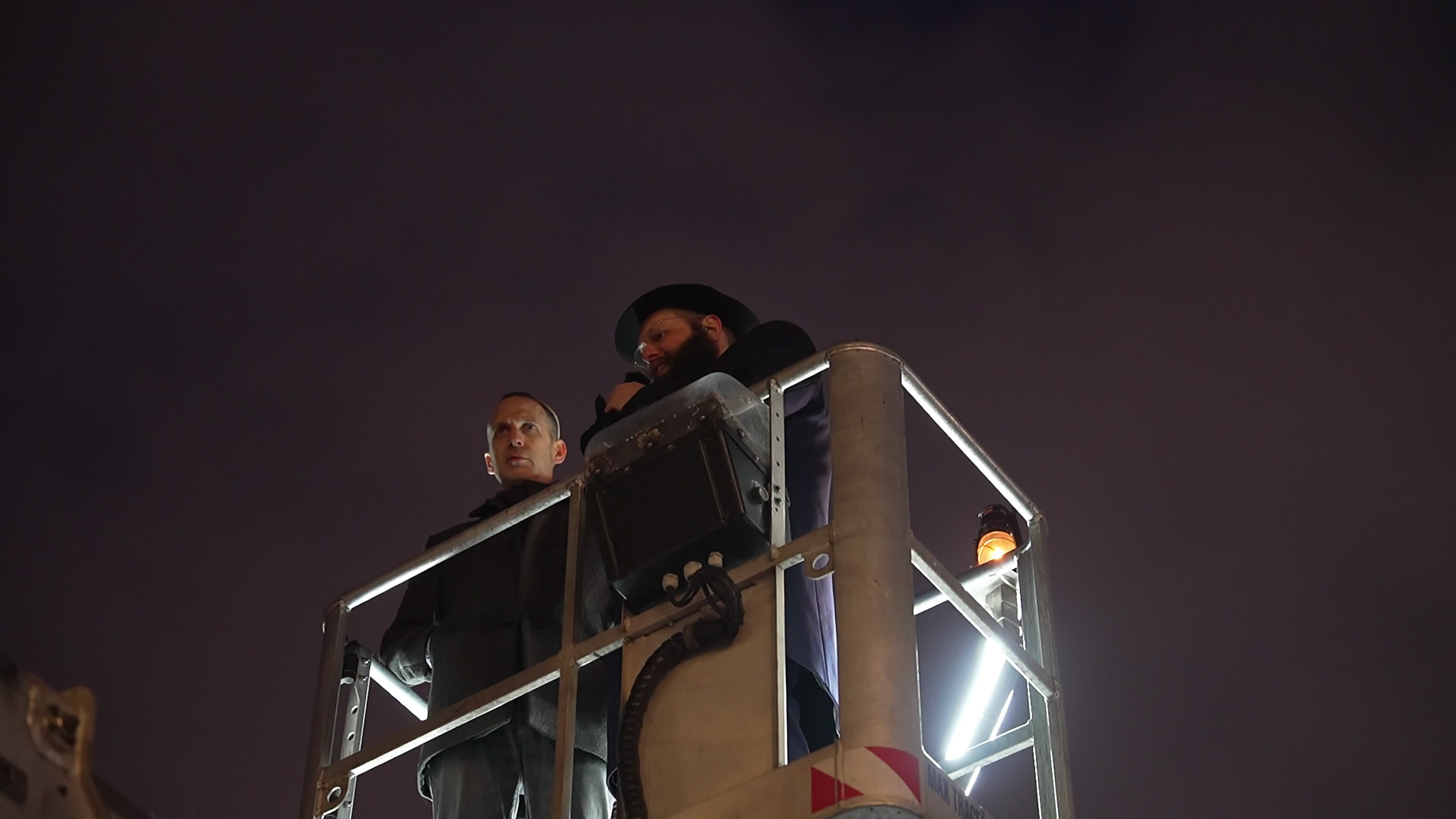 Start of Hanukkah celebrated in Warsaw