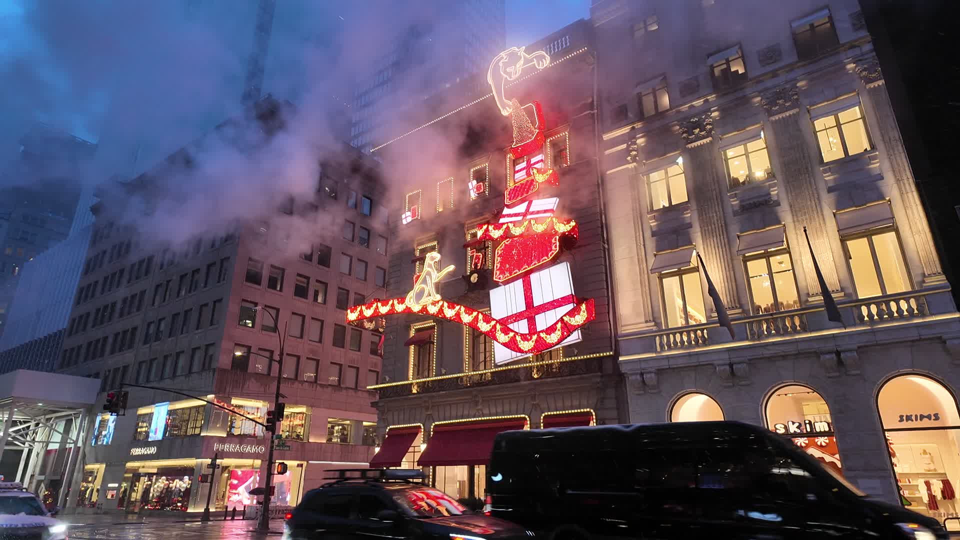Christmas in the New York City
