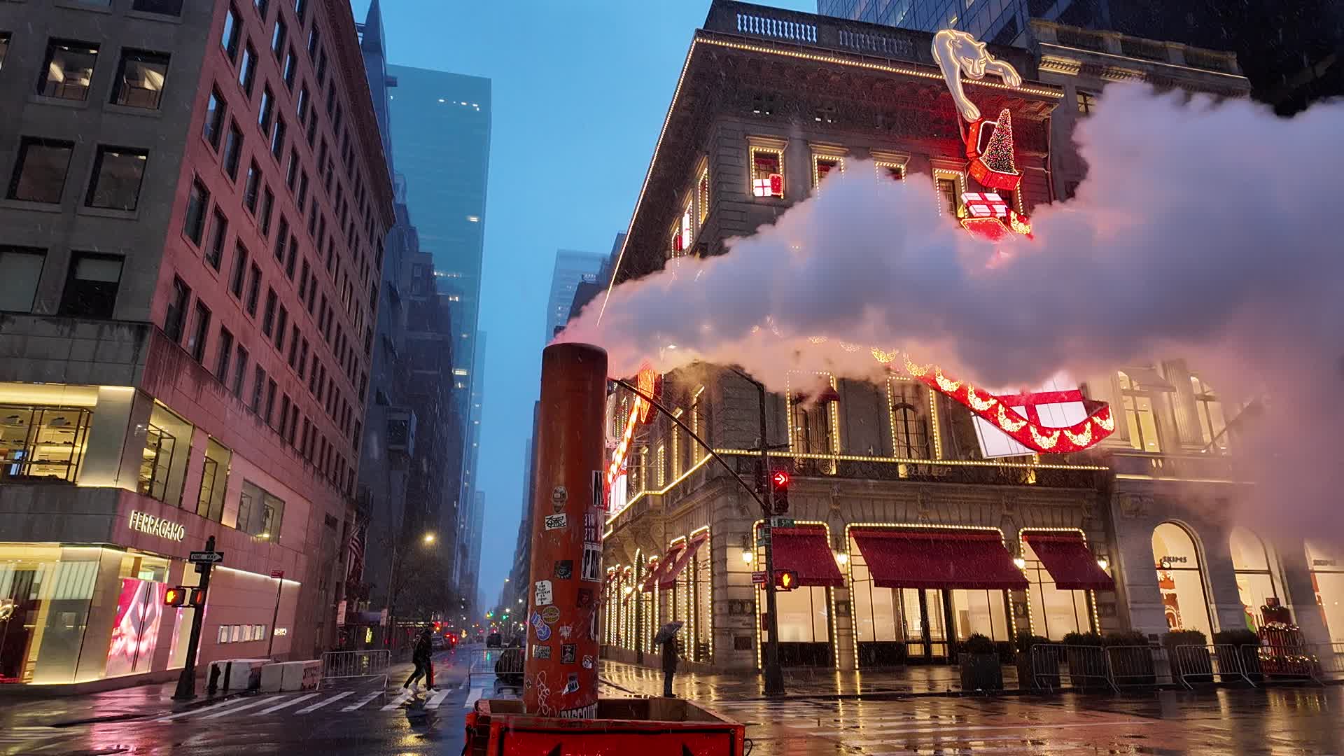Christmas in the New York City
