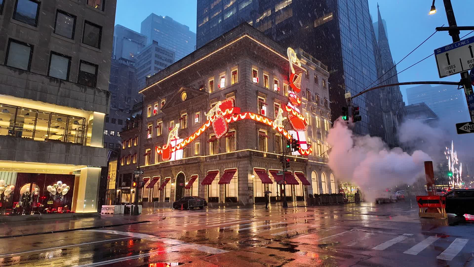 Christmas in the New York City
