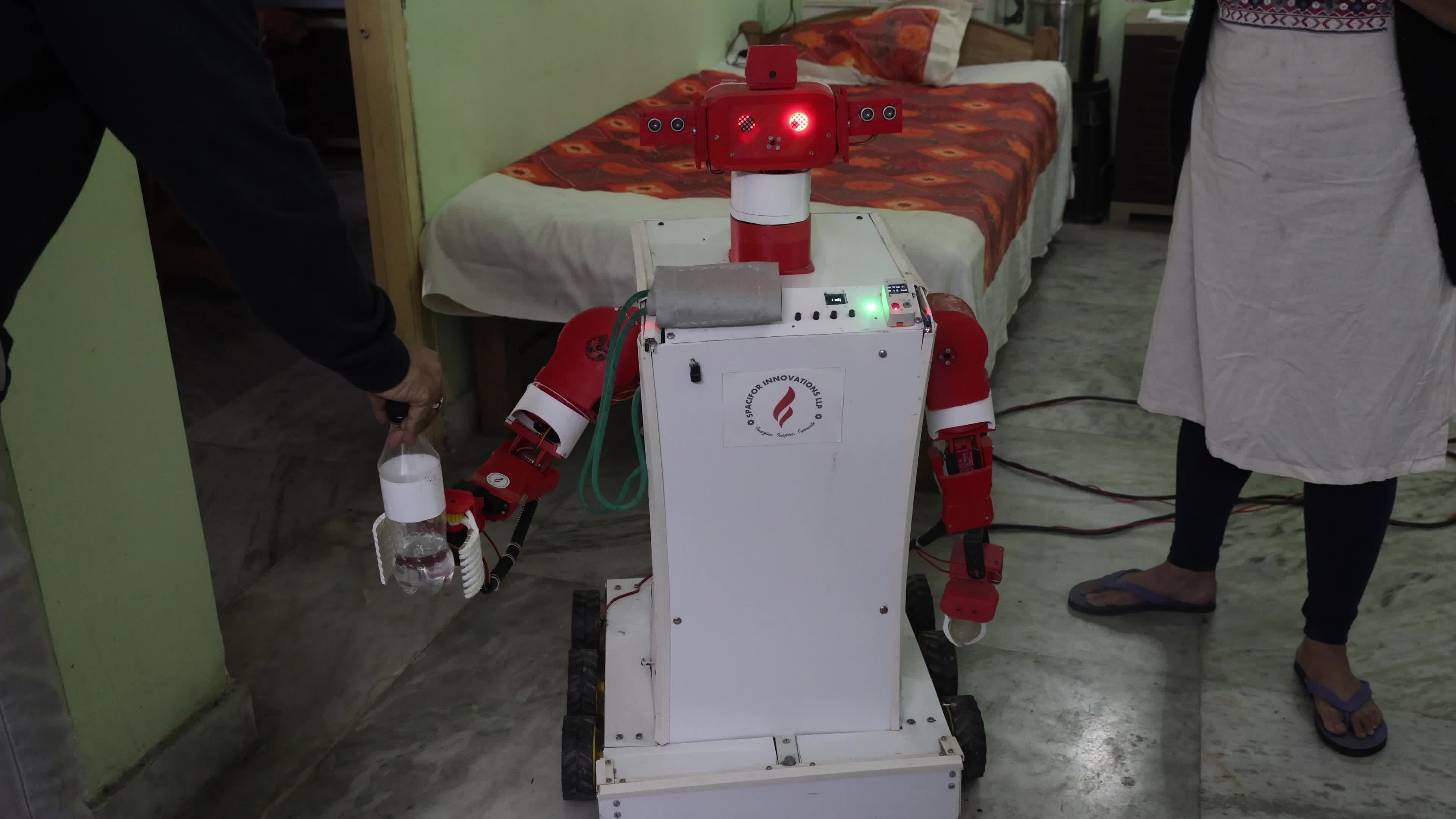 MedBot The Robot Display In Kolkata, India