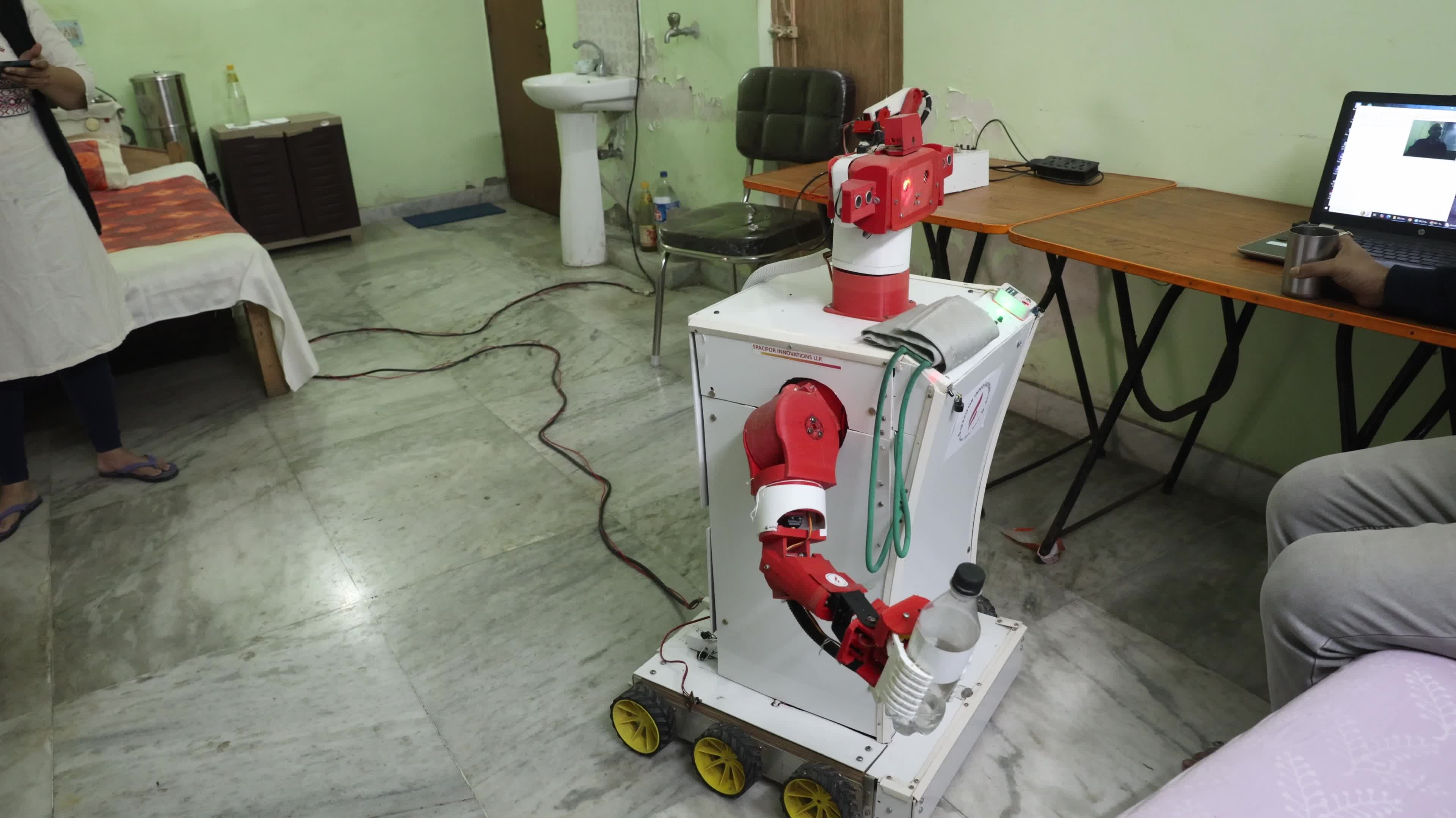 MedBot The Robot Display In Kolkata, India