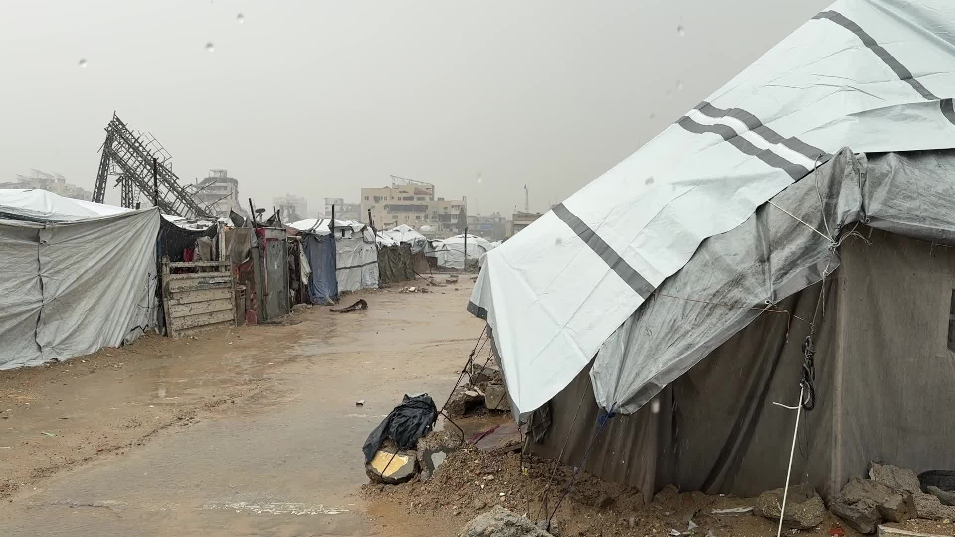 Flood In Gaza, Palestine