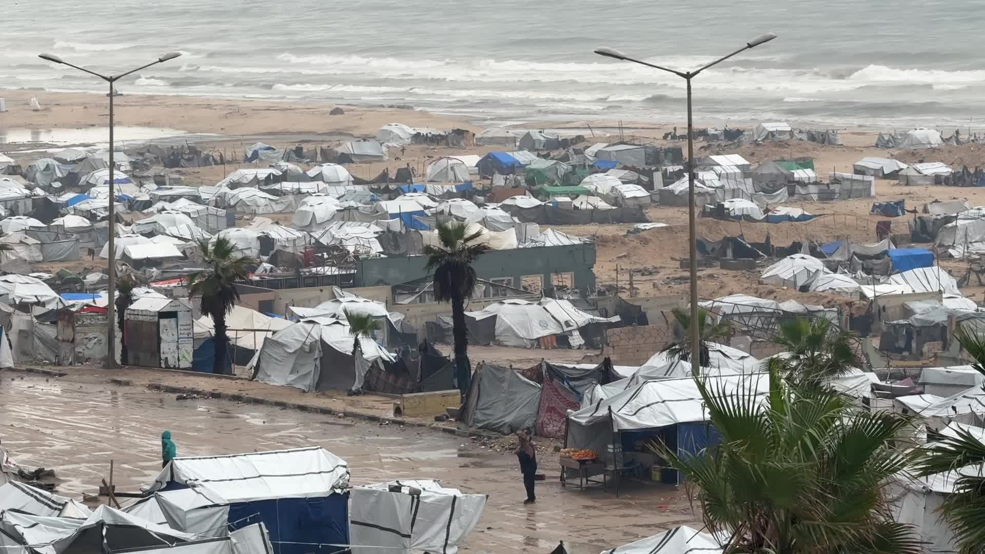 Heavy Rains In Gaza, Palestine