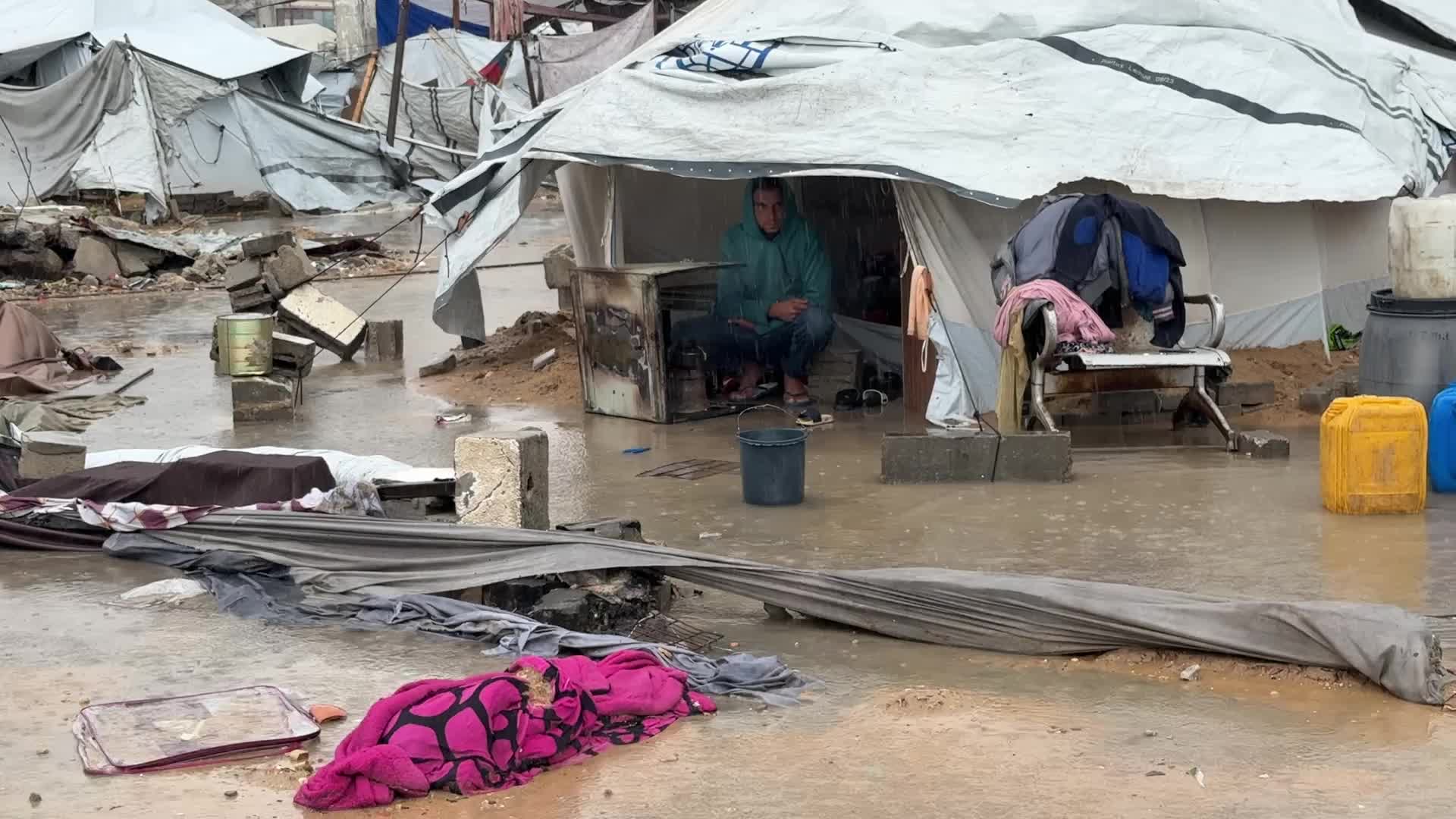 Flood In Gaza, Palestine