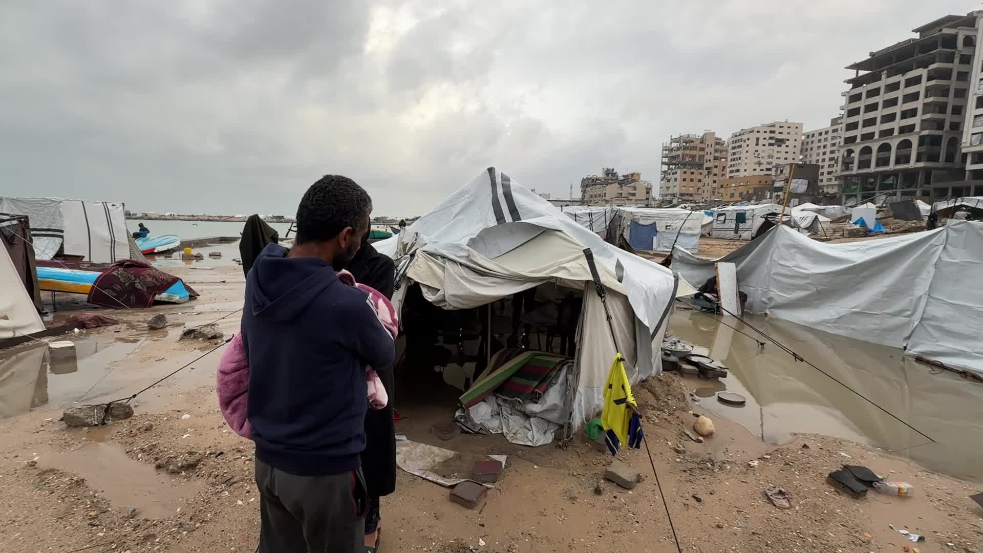 Flood In Gaza, Palestine