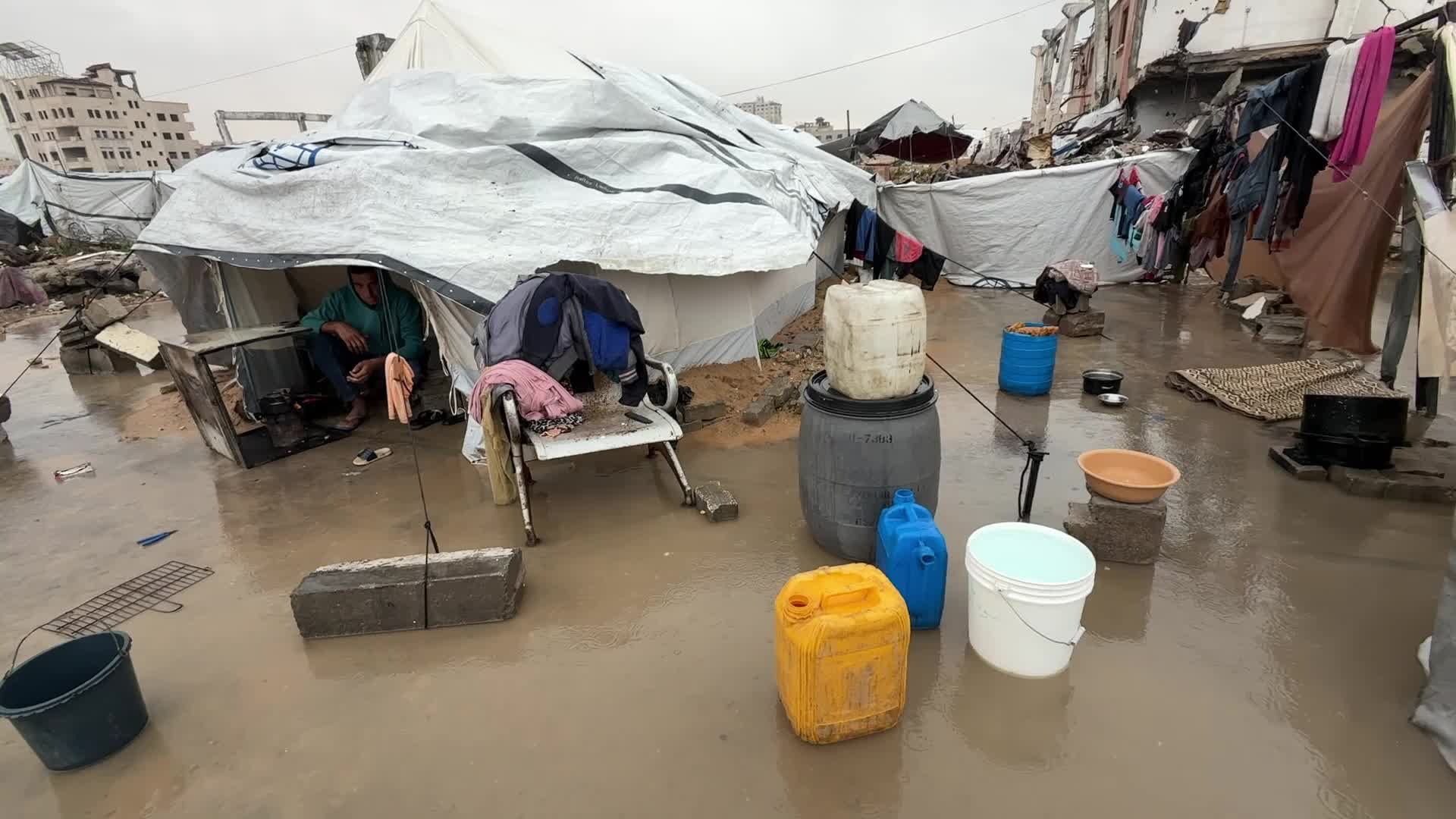 Flood In Gaza, Palestine