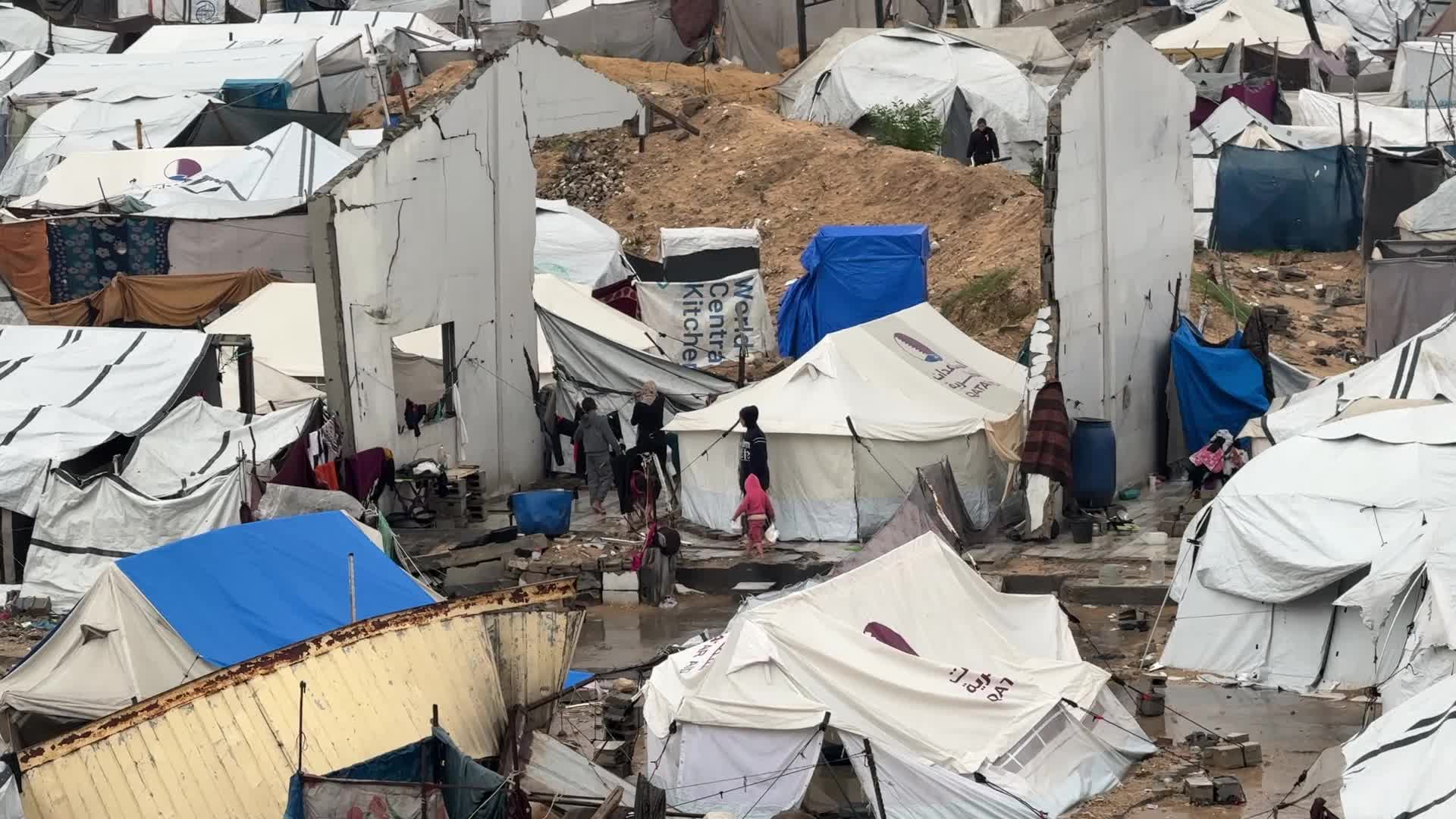 Heavy Rains In Gaza, Palestine