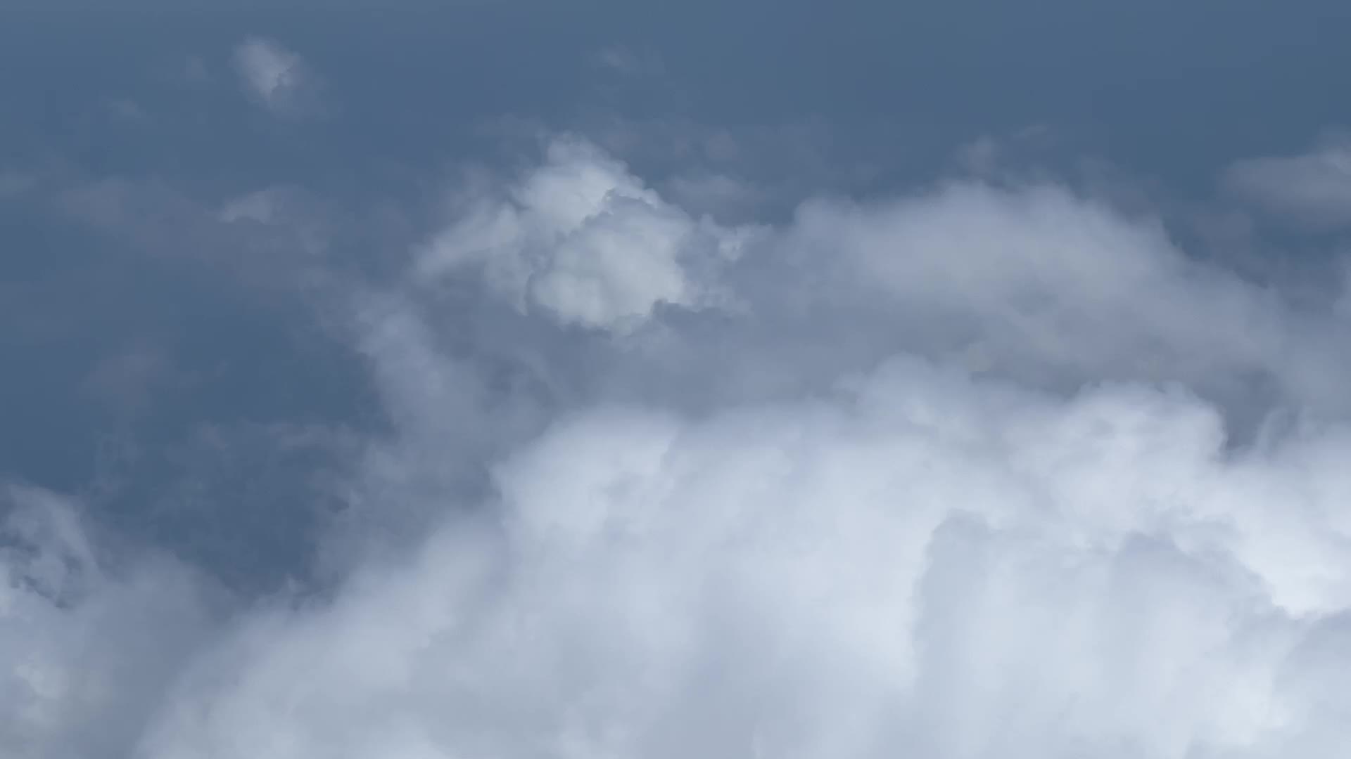 Clouds seen above Ontario, Canada