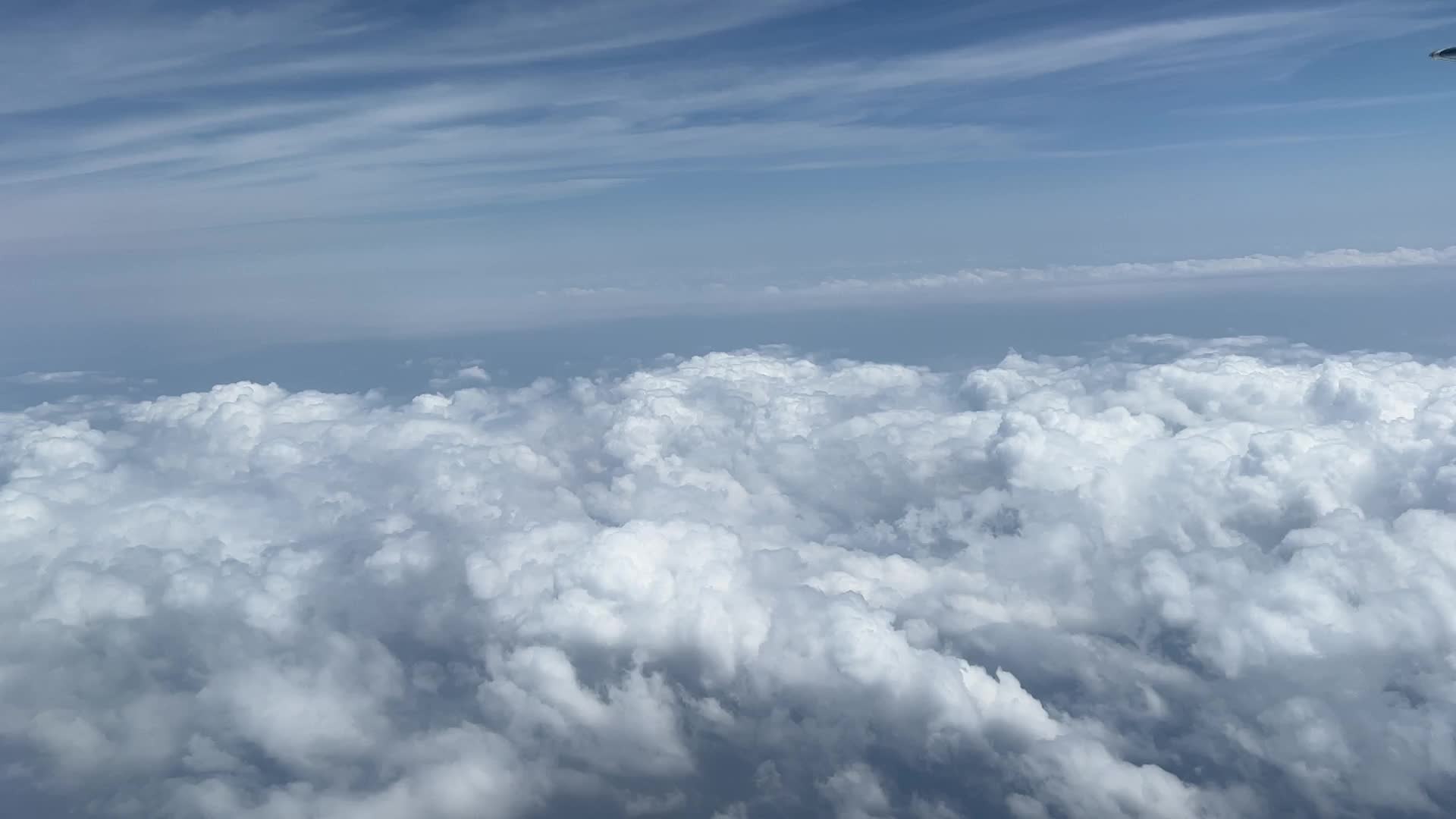 Clouds seen above Ontario, Canada