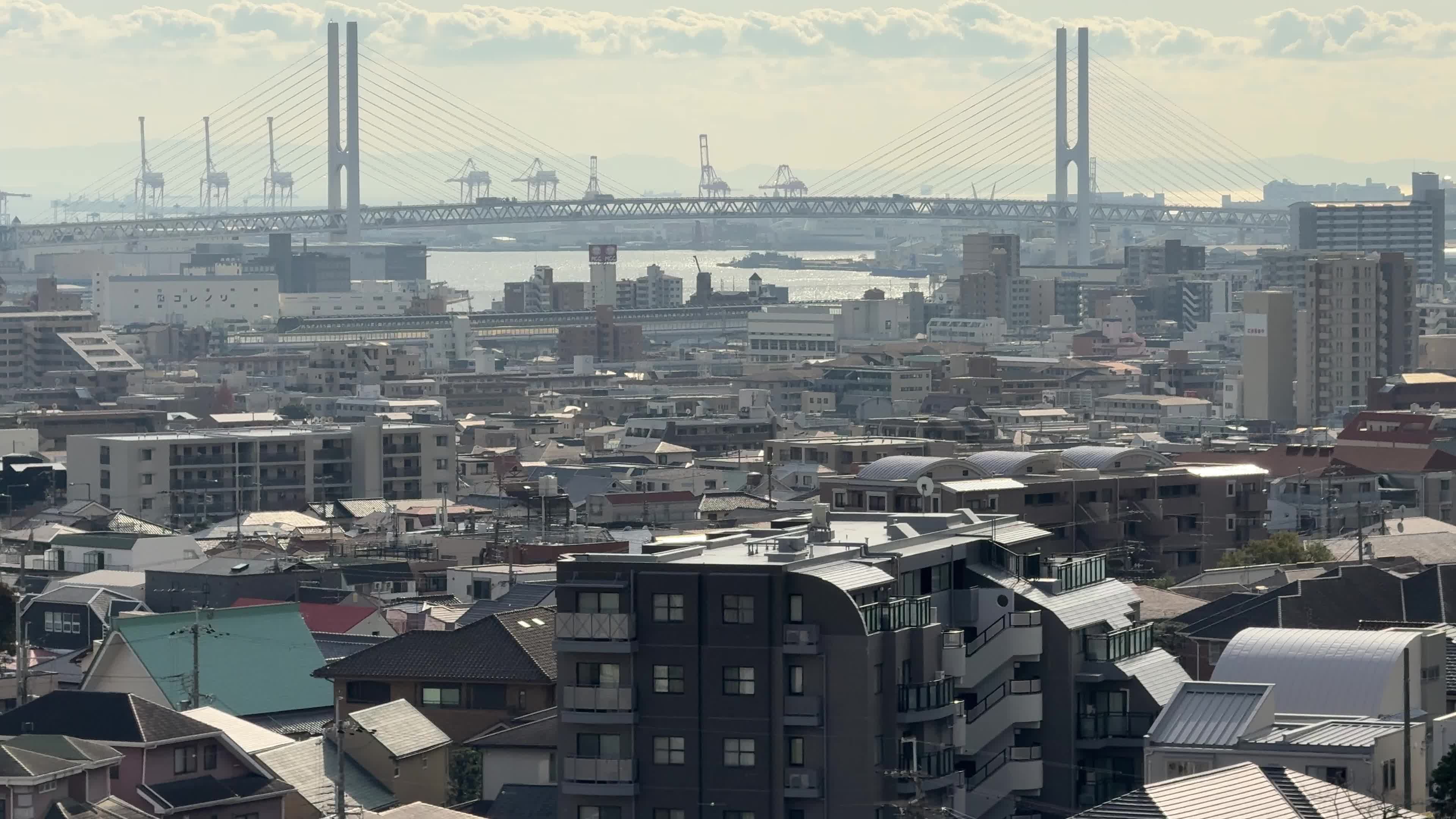 View of Kobe Port