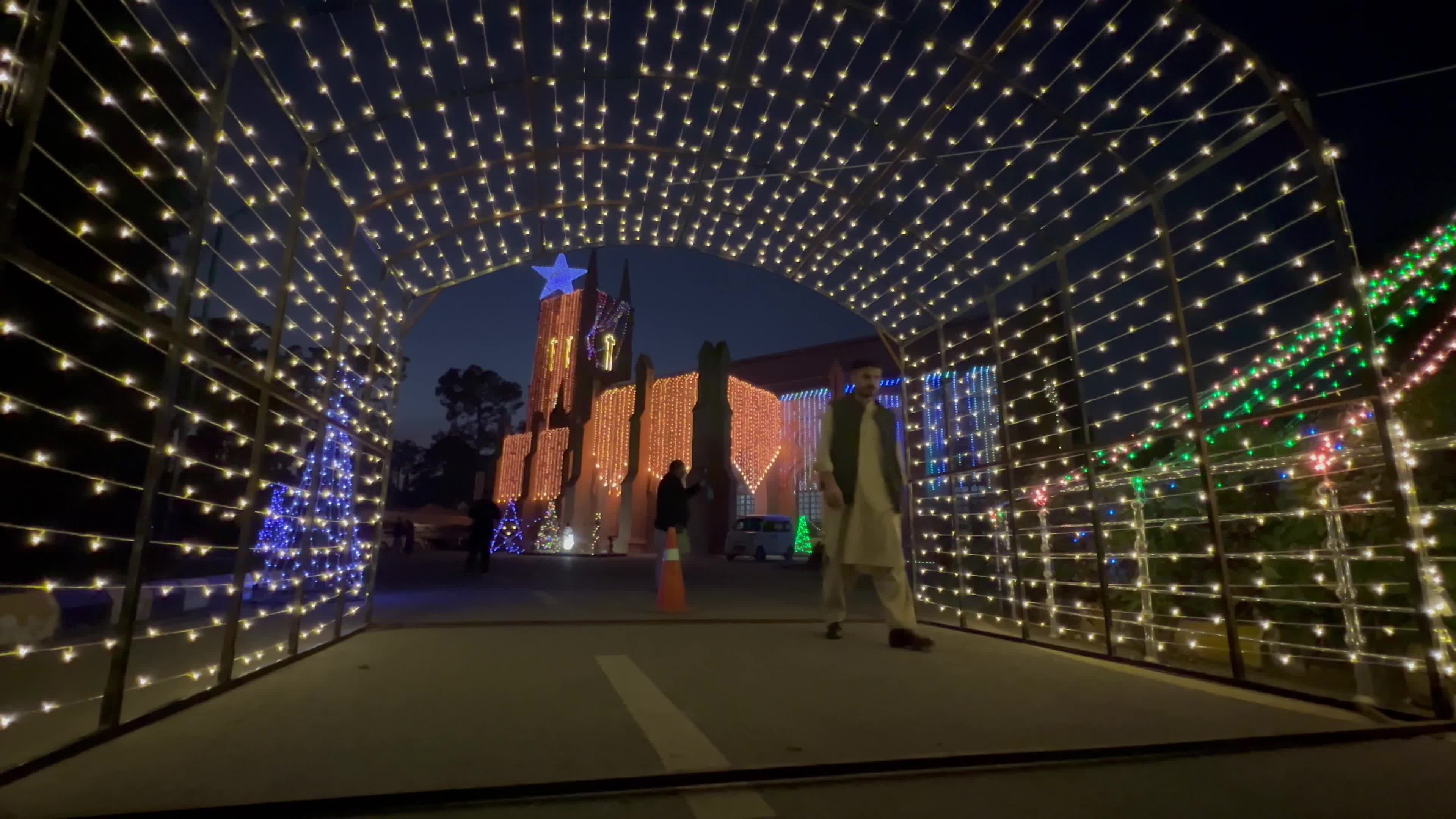 Preparations ahead of Christmas celebrations in Pakistan
