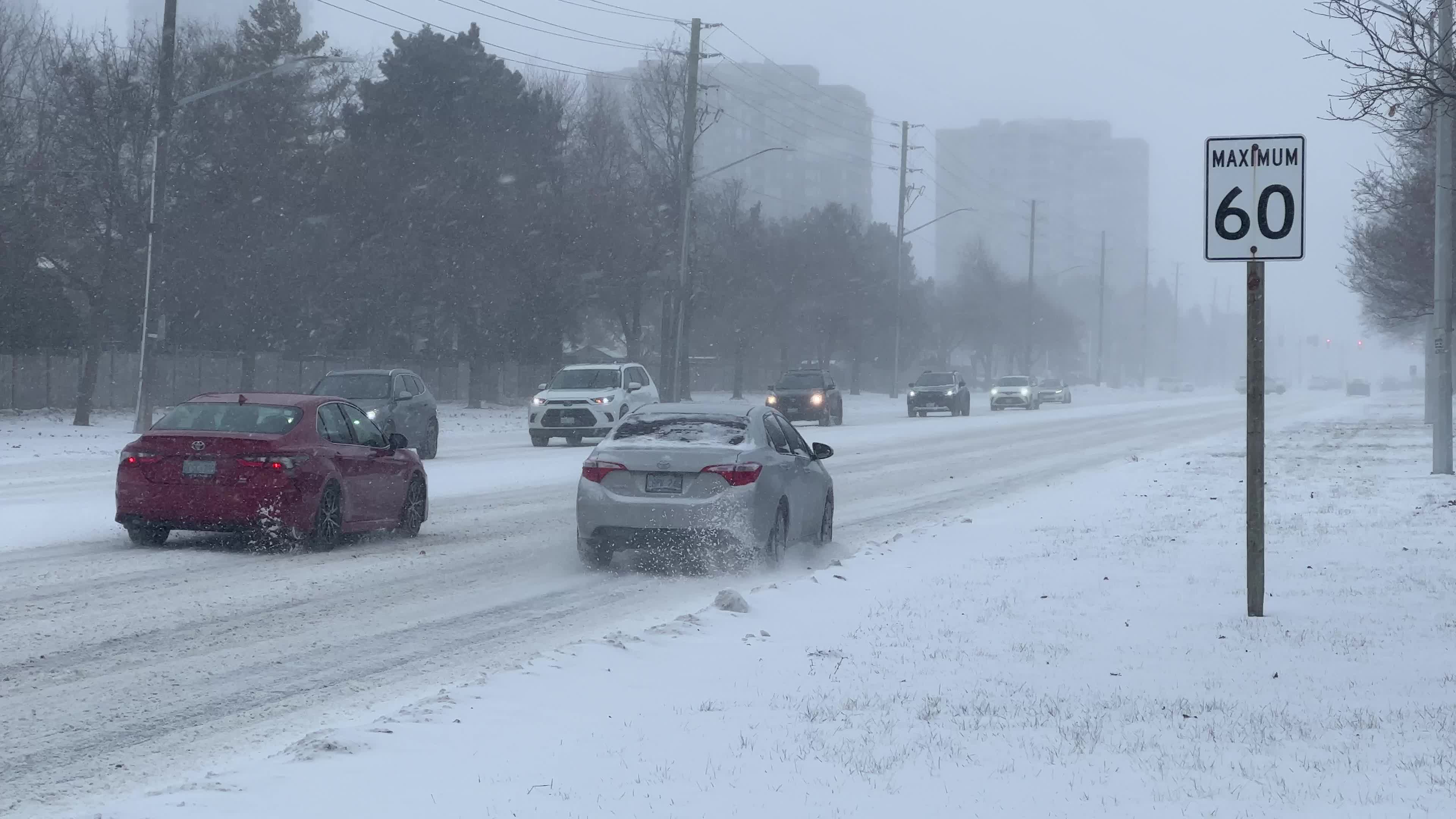 Boxing Day snowstorm in Toronto 