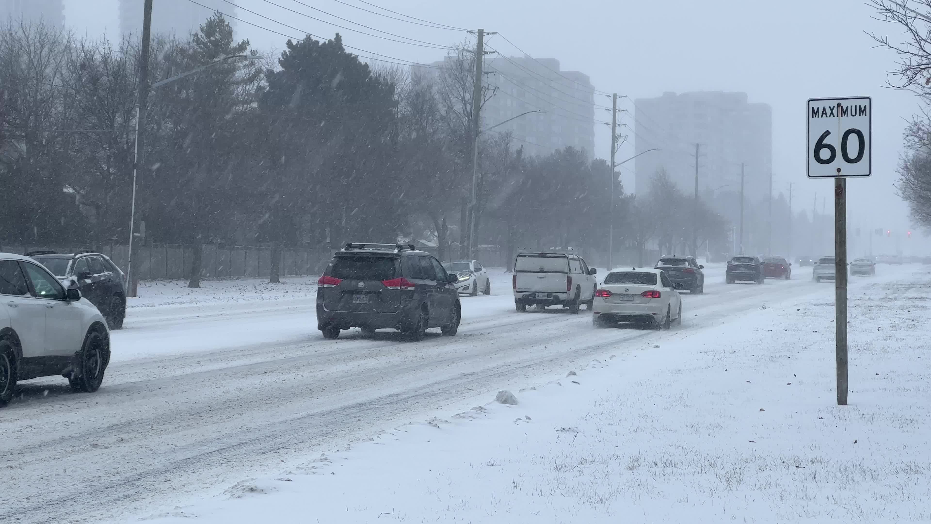 Boxing Day snowstorm in Toronto 