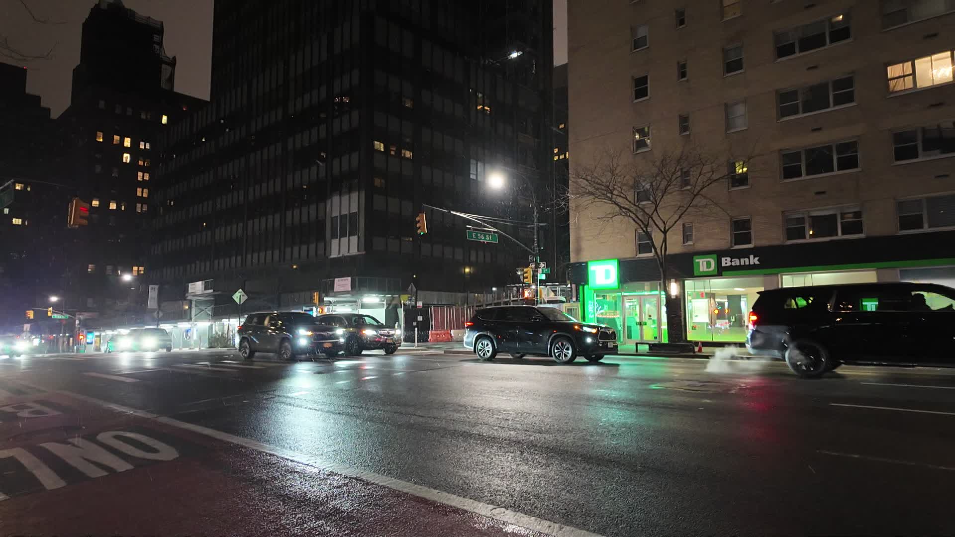 Winter Storm Hits NYC