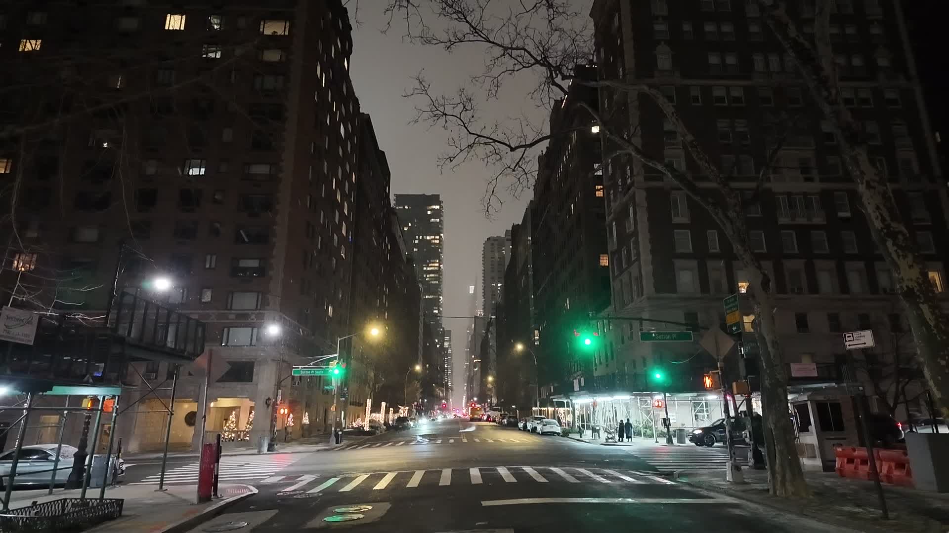 Winter Storm Hits NYC