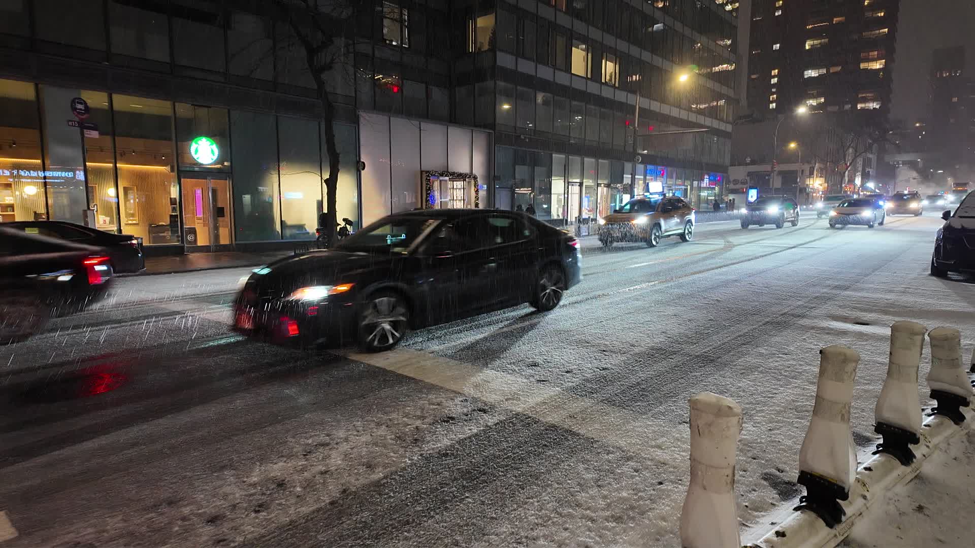 Winter Storm Hits NYC