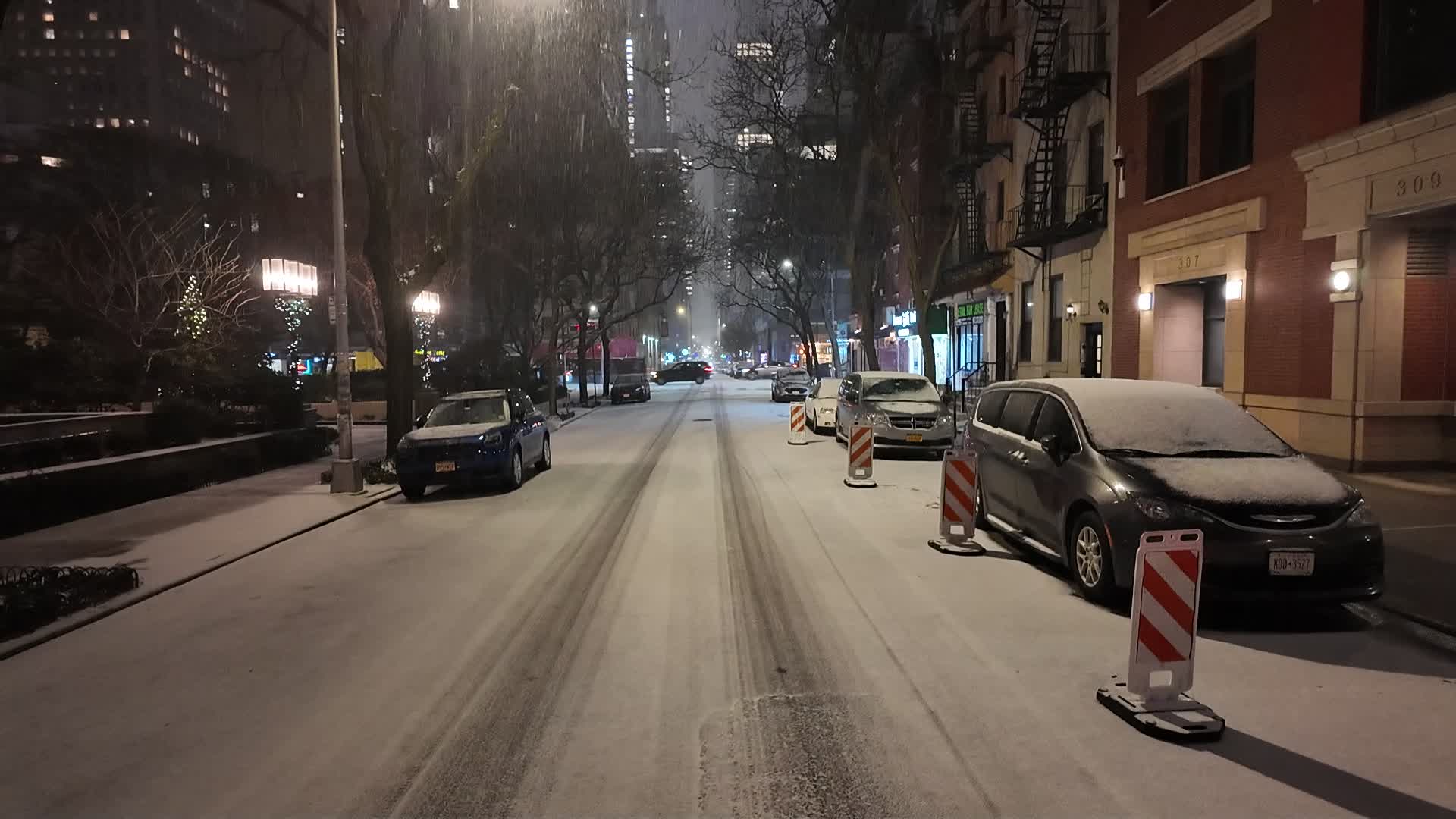 Winter Storm Hits NYC