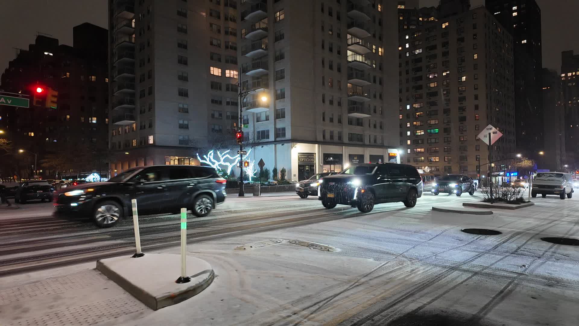 Winter Storm Hits NYC