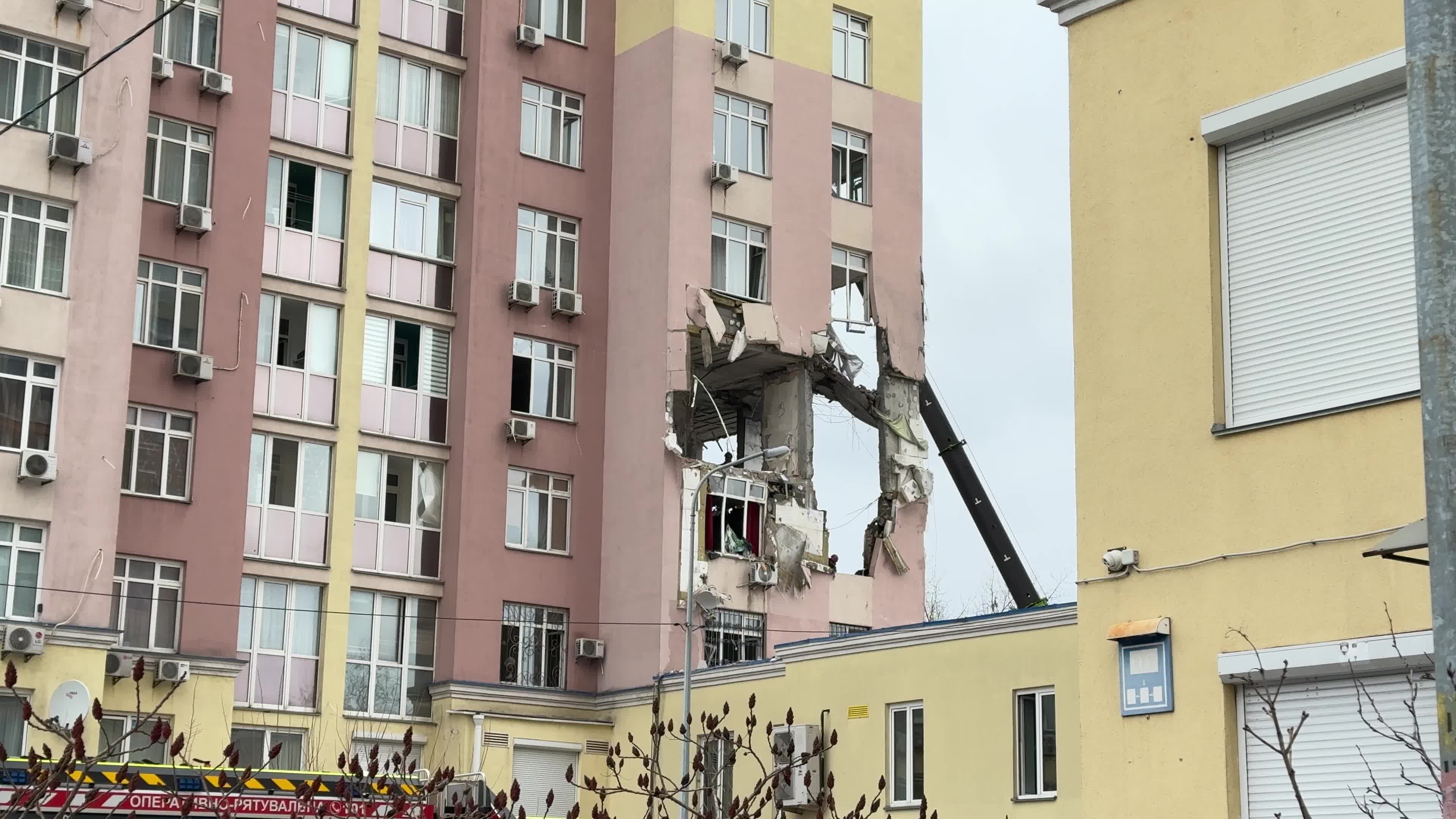 Massive Russian missile and drone attack on Kyiv