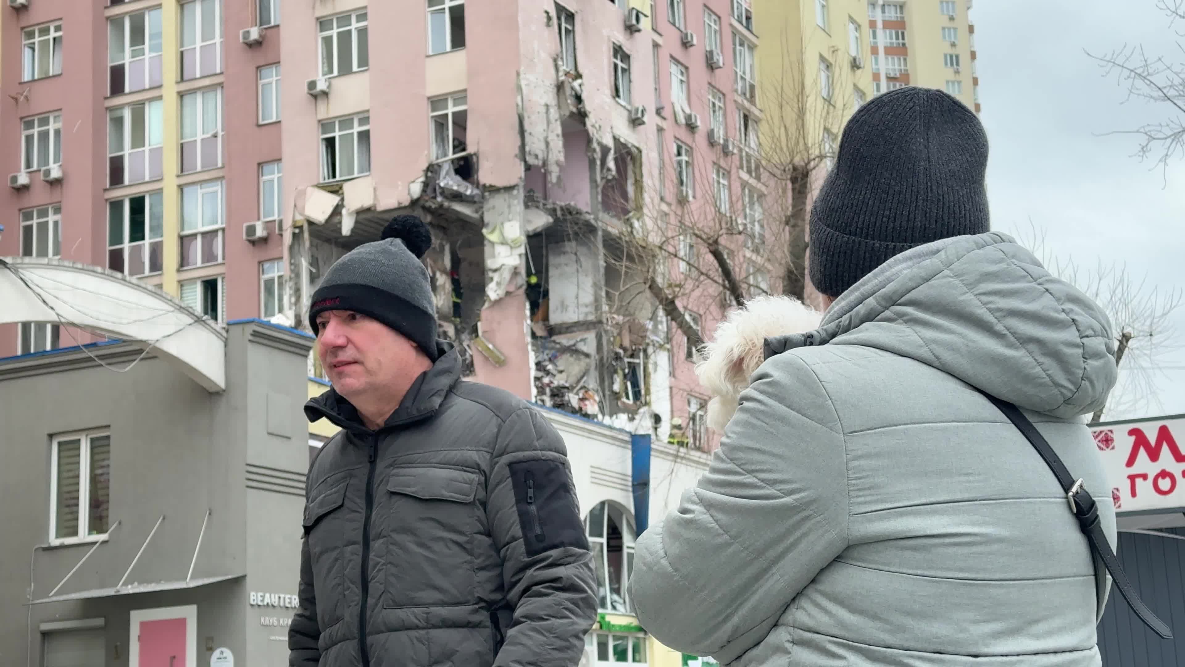  A massive Russian missile and drone attack on Kyiv