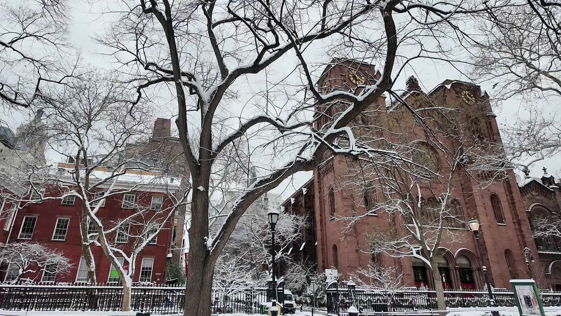 Winter Storm Hits NYC