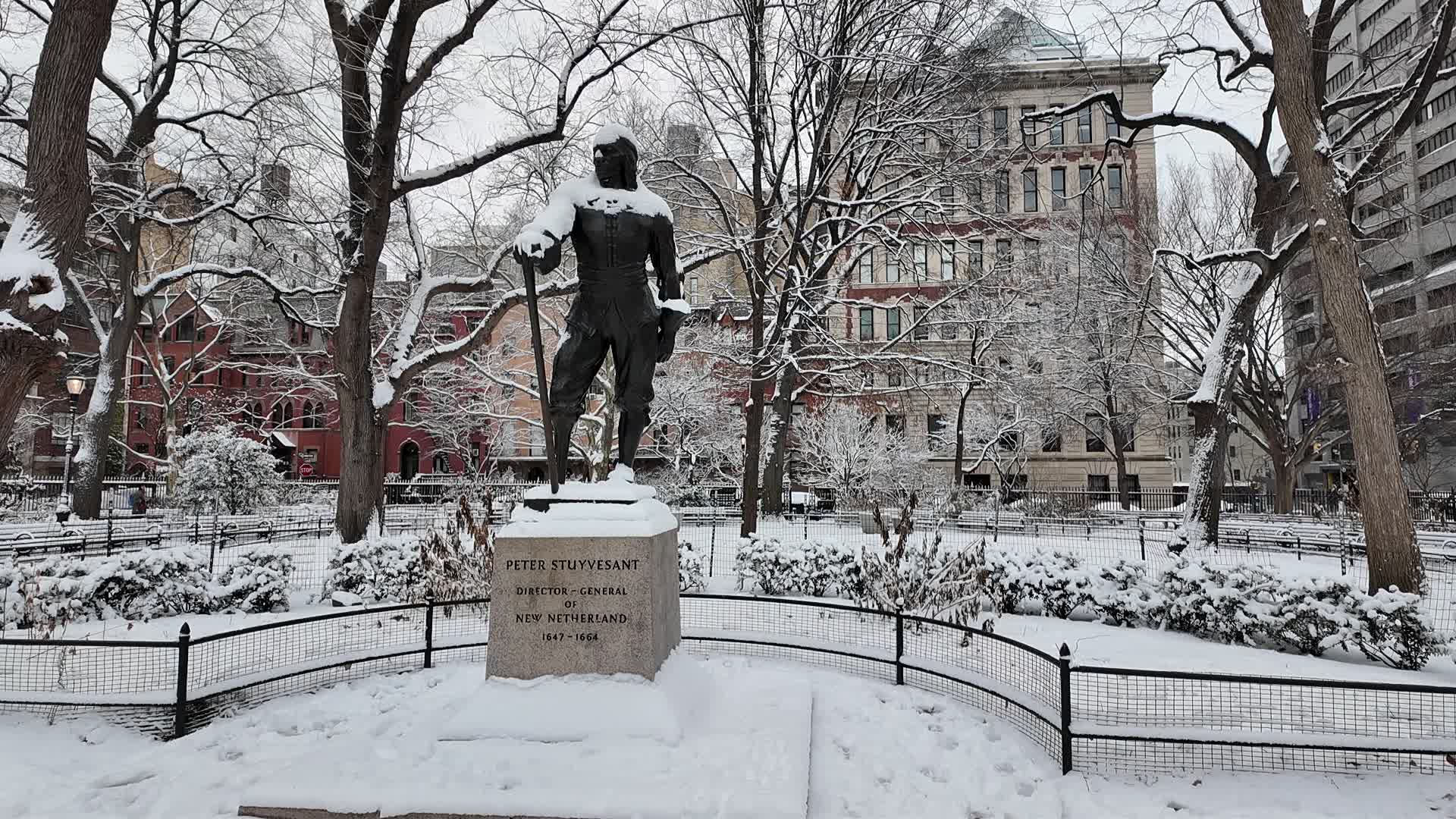 Winter Storm Hits NYC