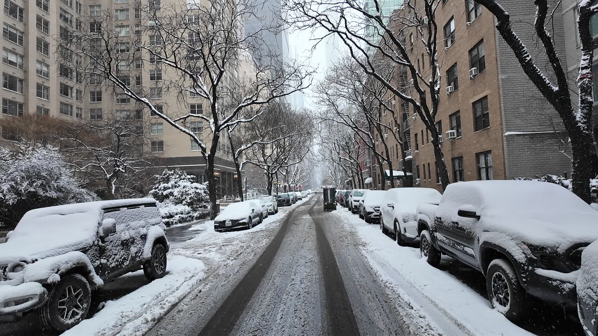 Winter Storm Hits NYC