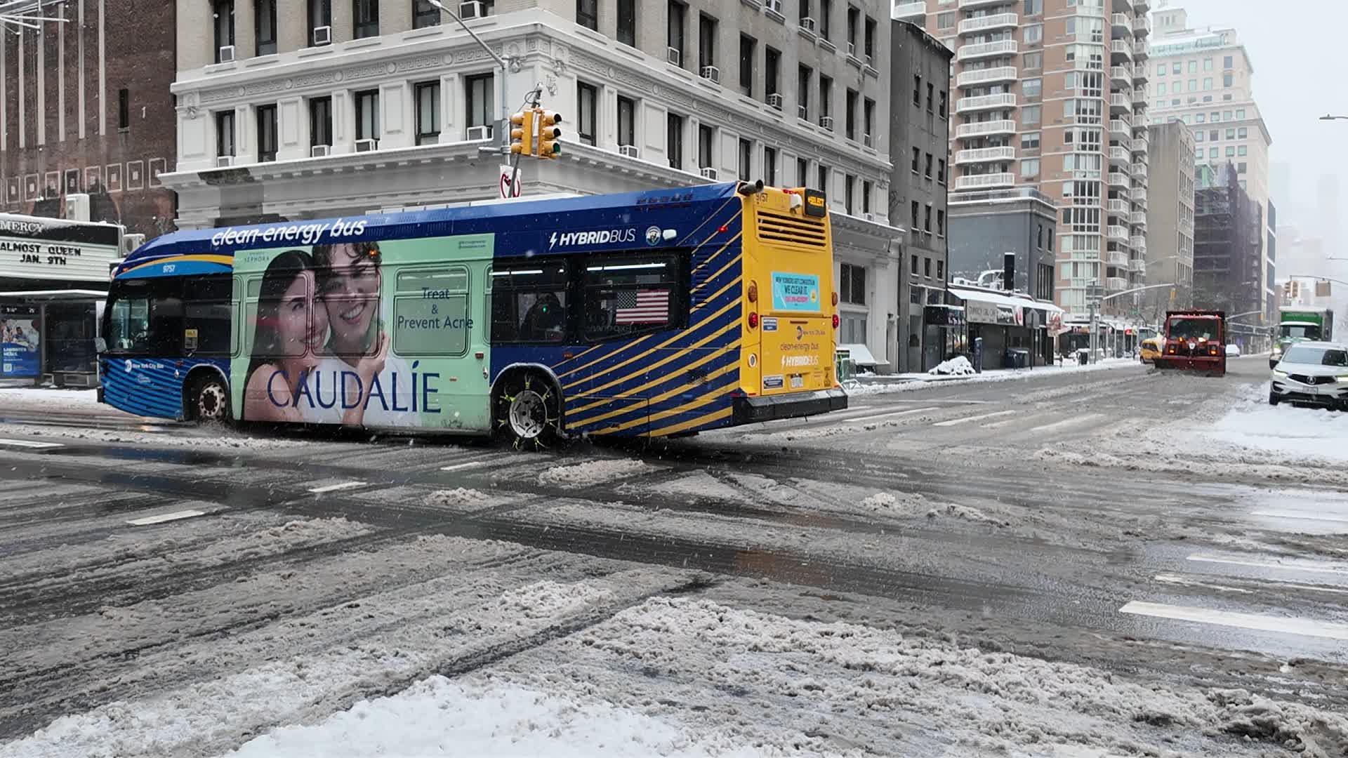 Winter Storm Hits NYC