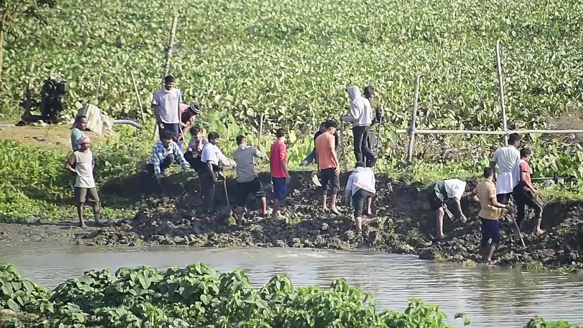 Major Eviction Drive in Dhing Revenue Circle to Demolish 565 Illegal Fisheries and Restore Natural Waterways in India 