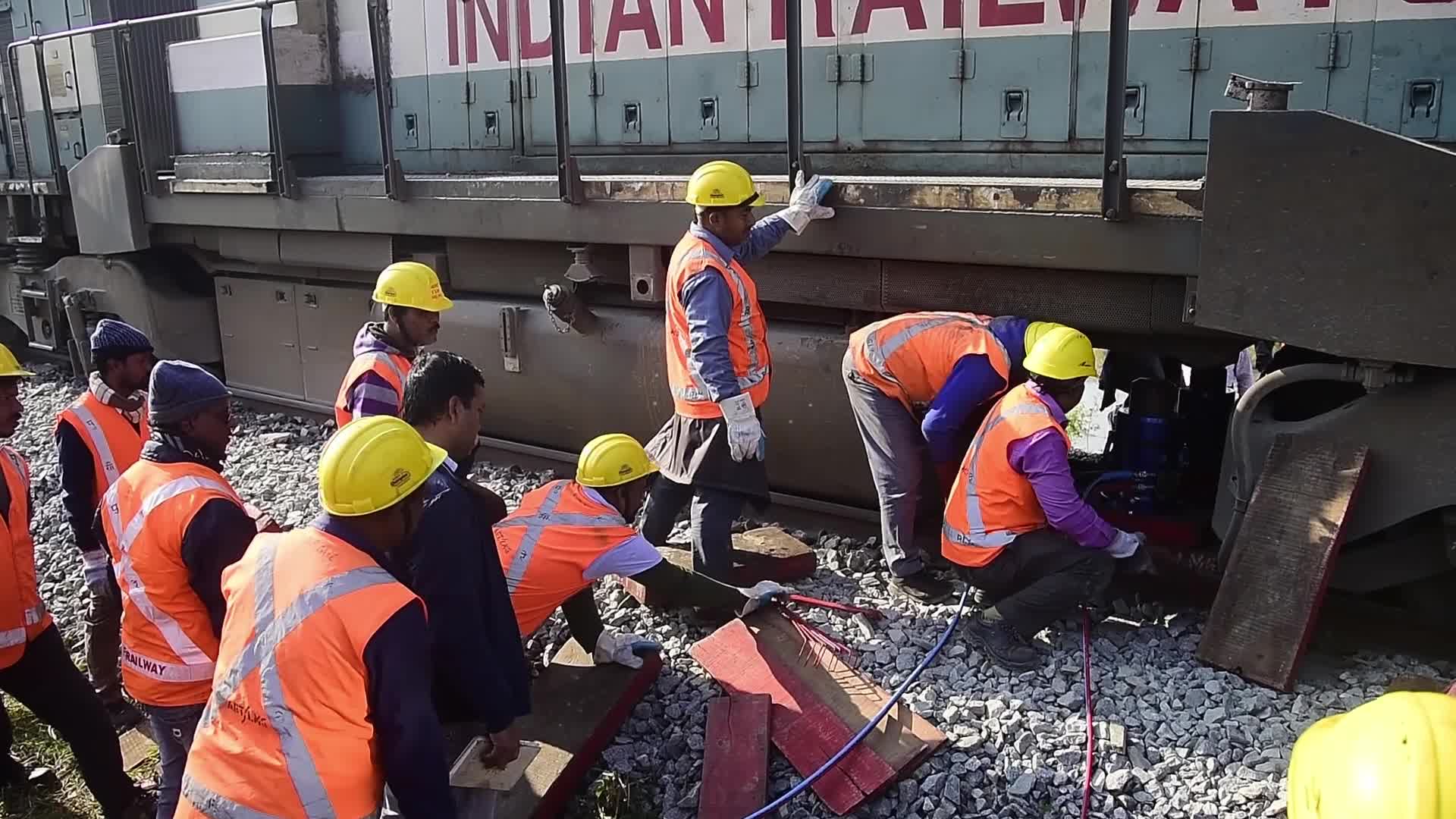 8 elephants killed after By Rajdhani Express In Assam, India 
