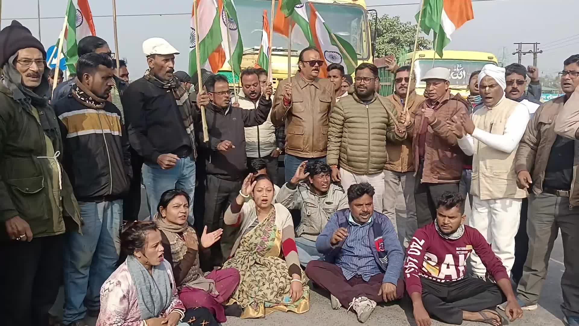 Protest in India over Bangladesh issue
