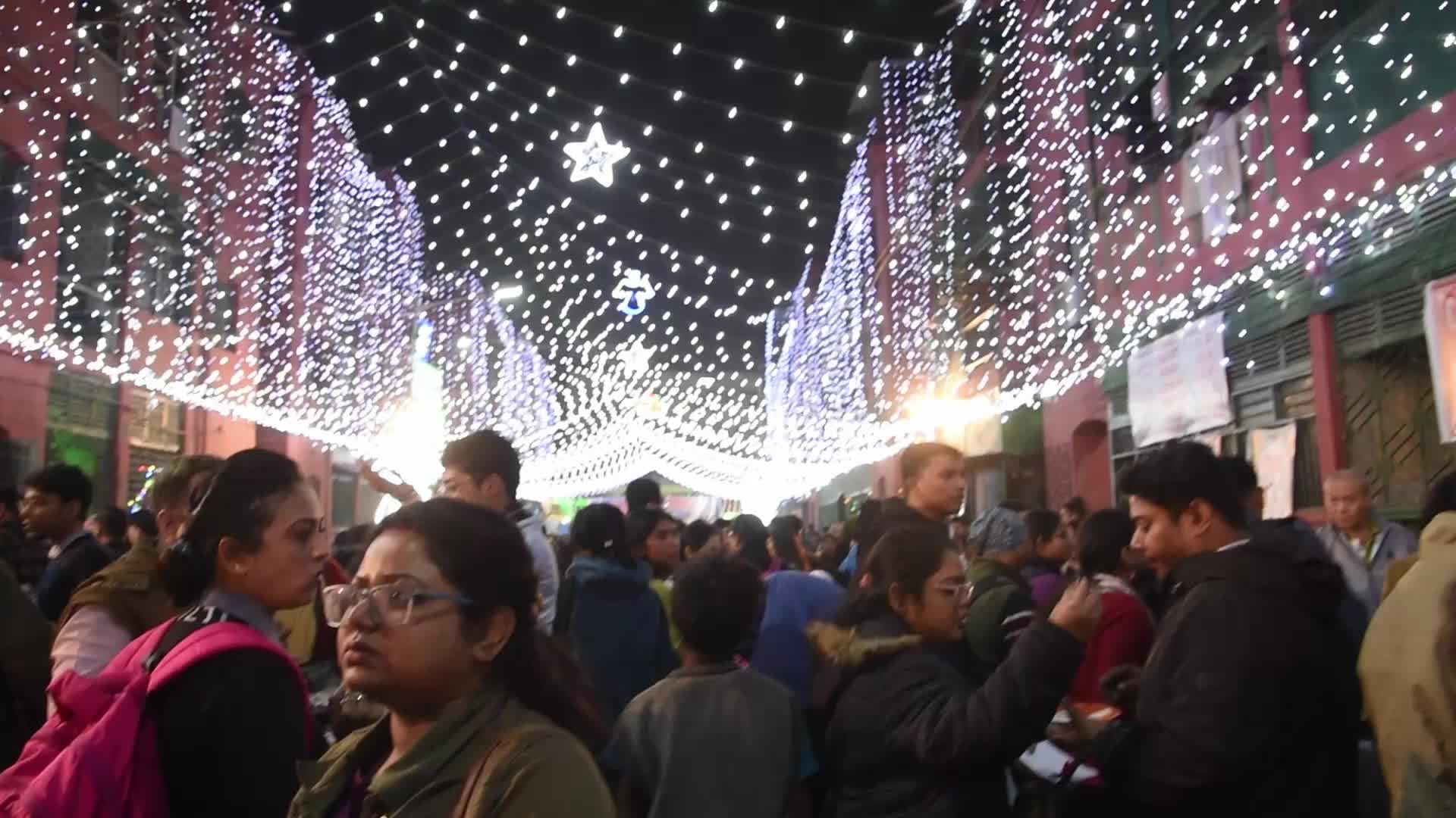 Christmas Celebrations At Bow Barracks Kolkata