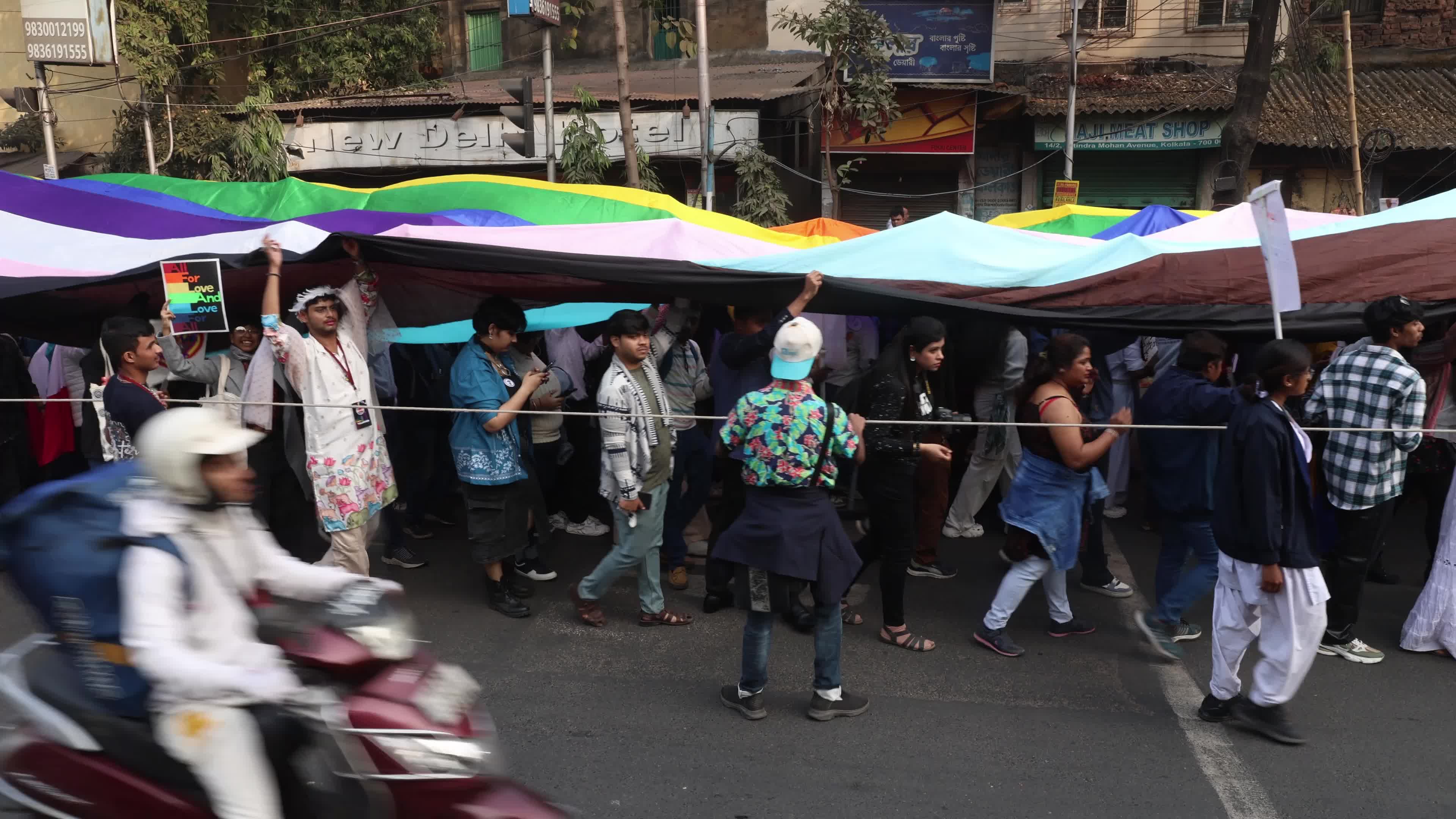 Pride Walk In Kolkata, India