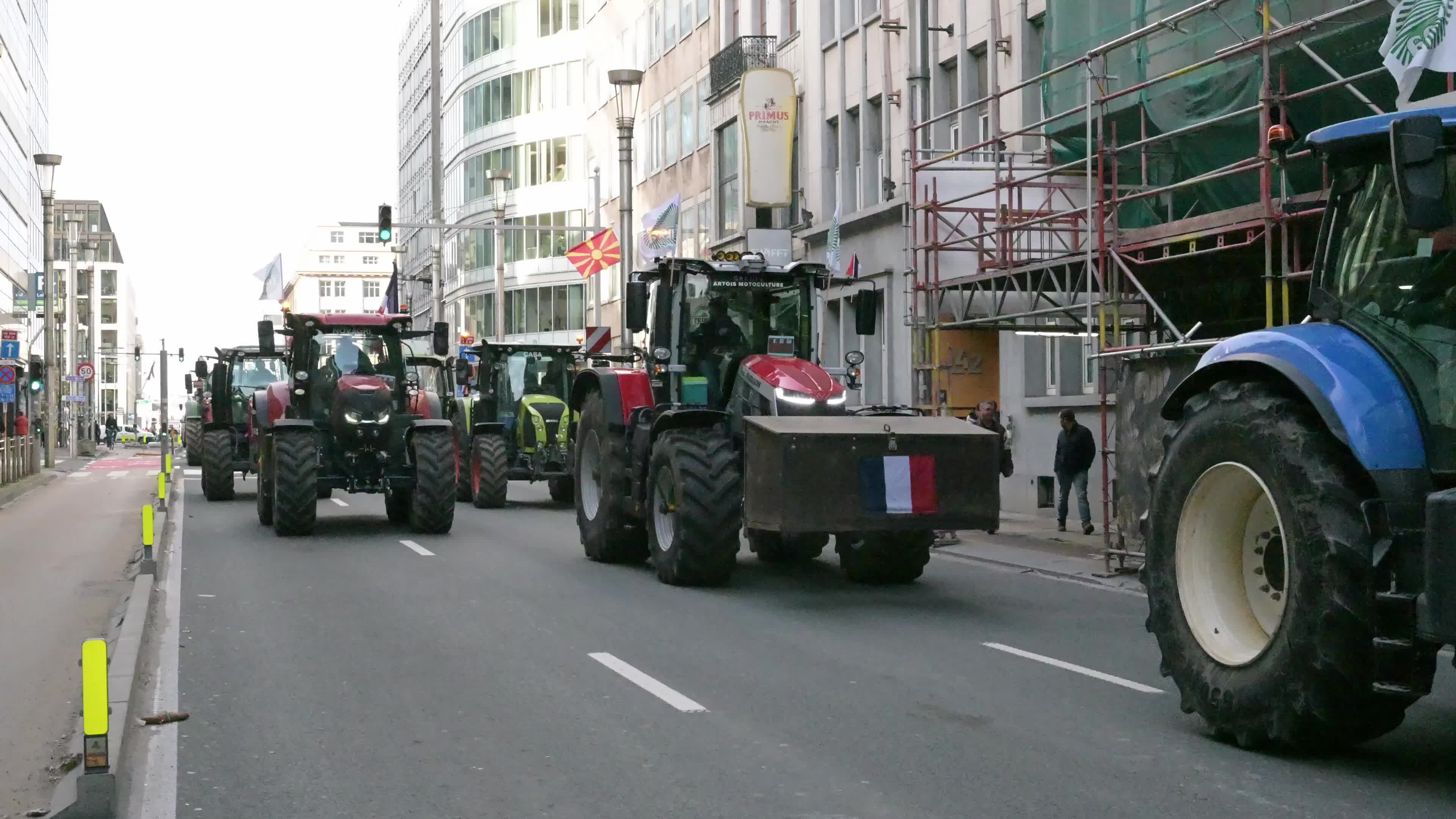 Farmers Protest Brussels