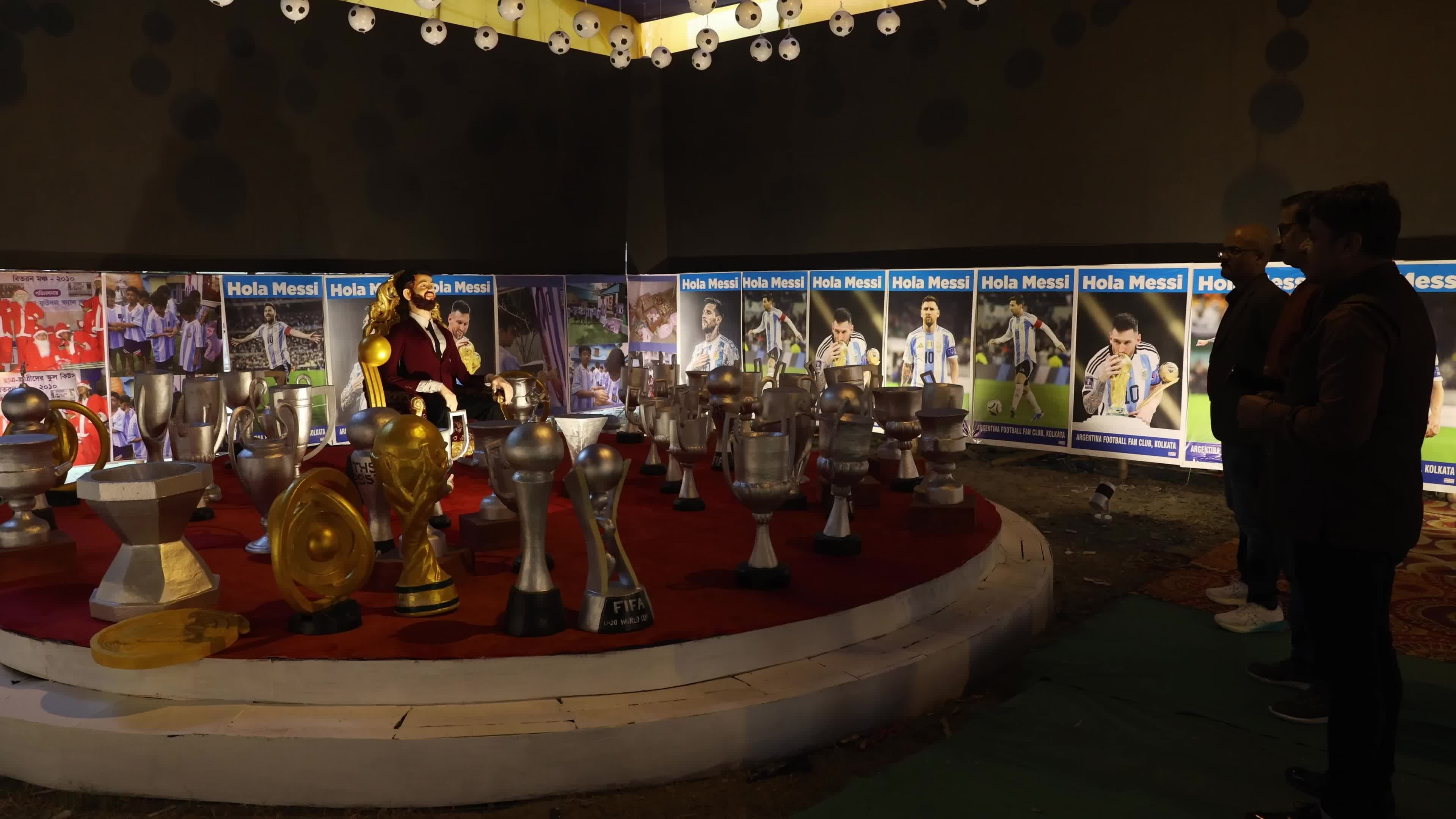 Lionel Messi India Tour In Kolkata,India