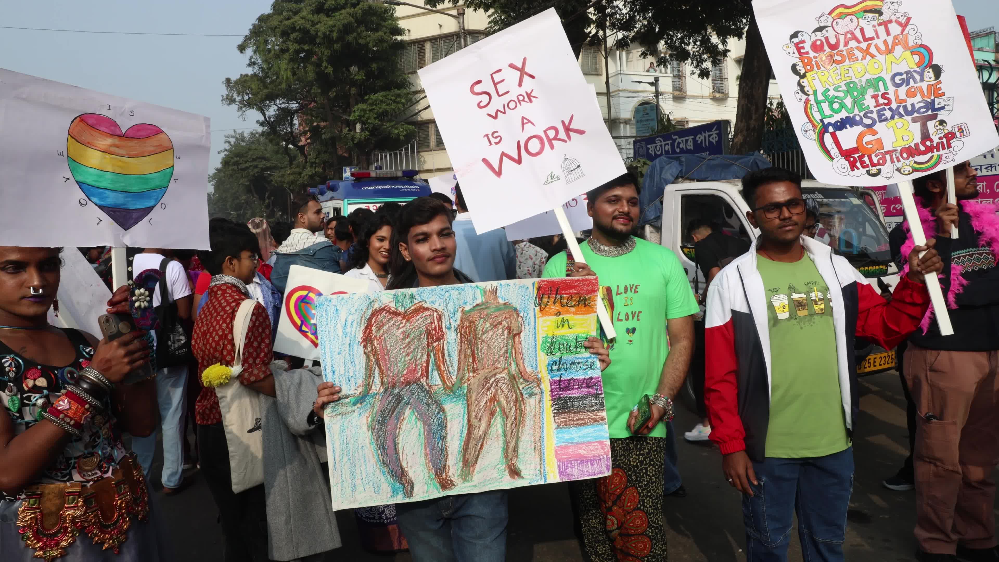 Pride Walk In Kolkata, India