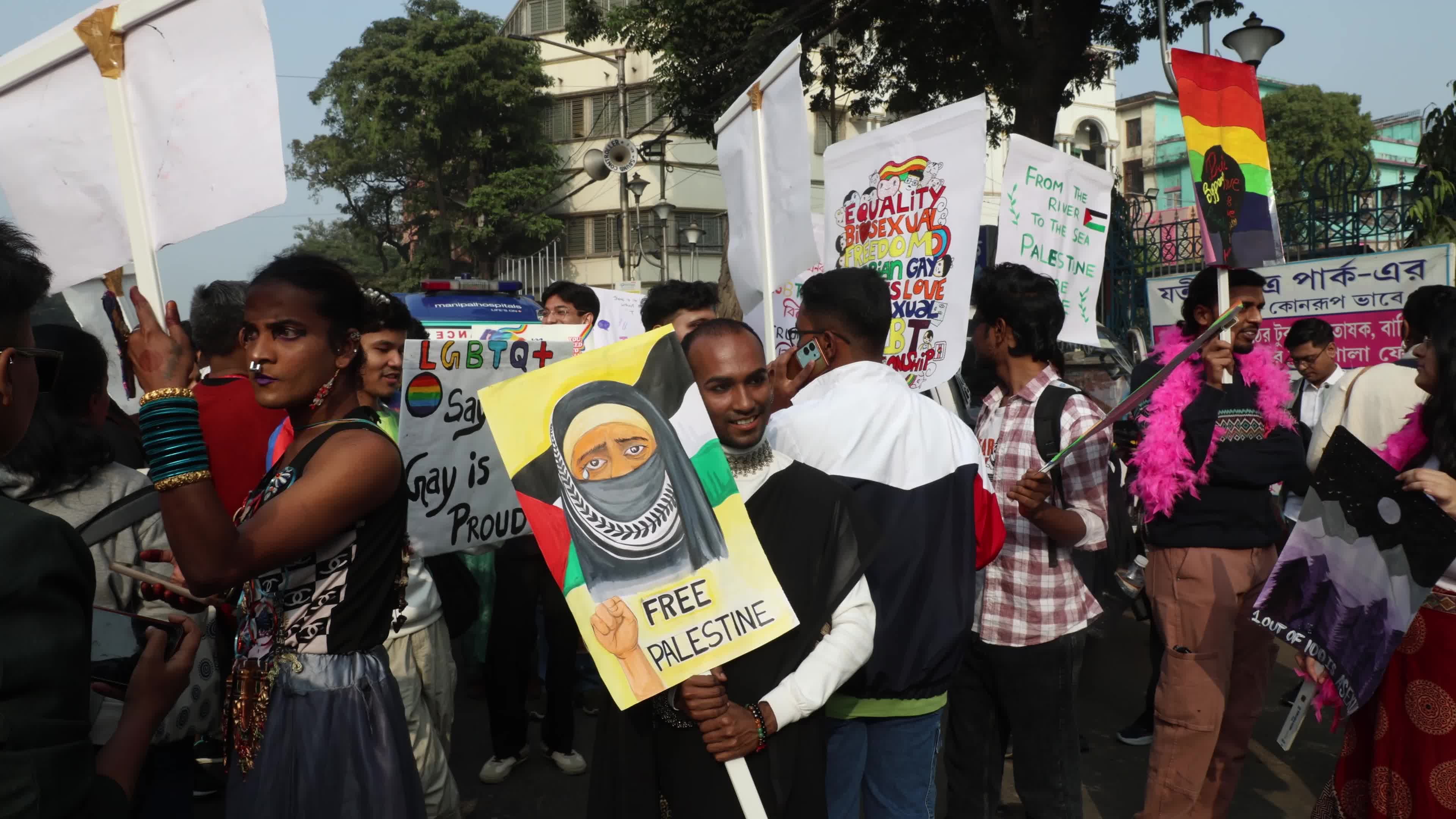 Pride Walk In Kolkata, India
