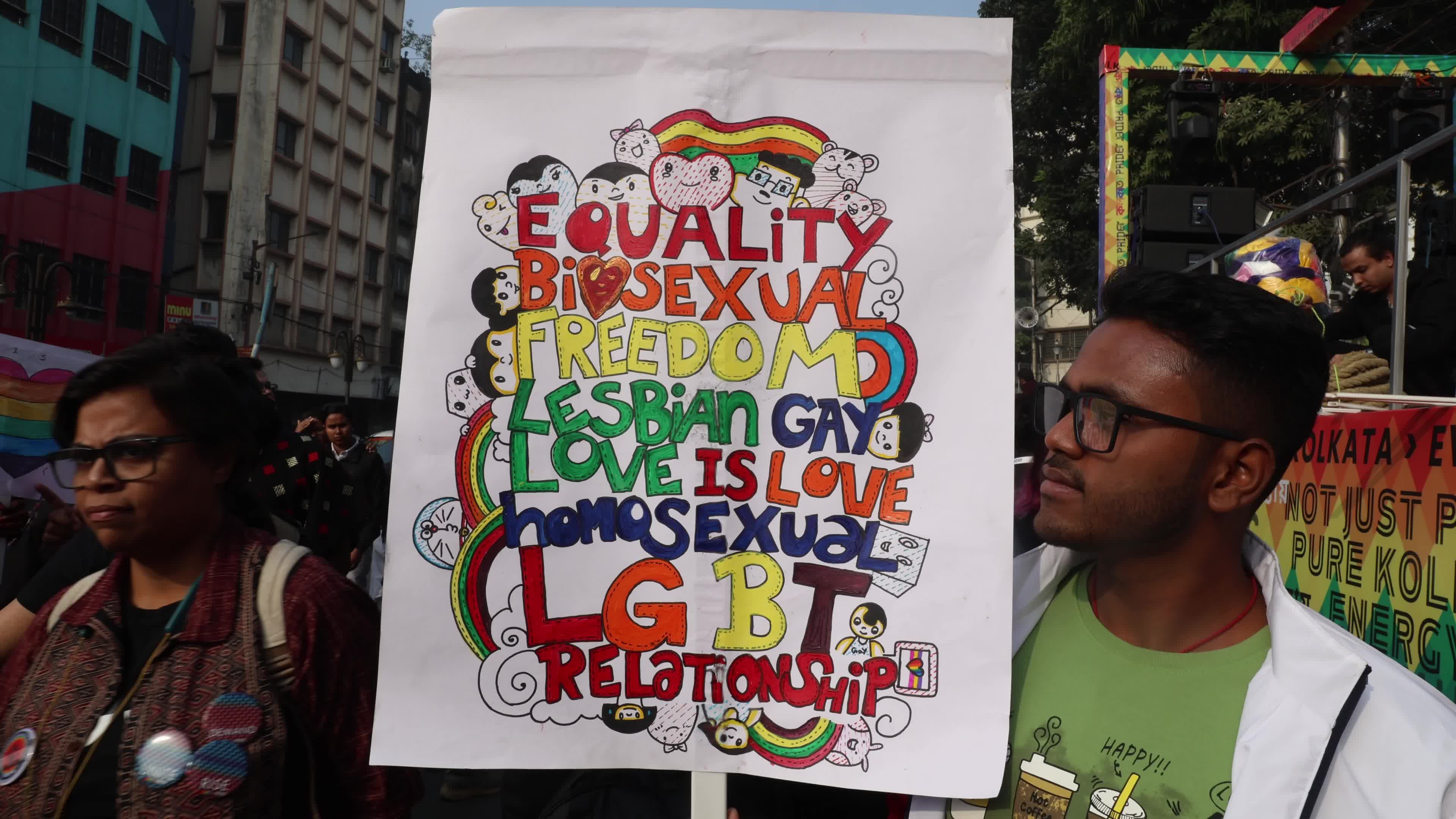 Pride Walk In Kolkata, India