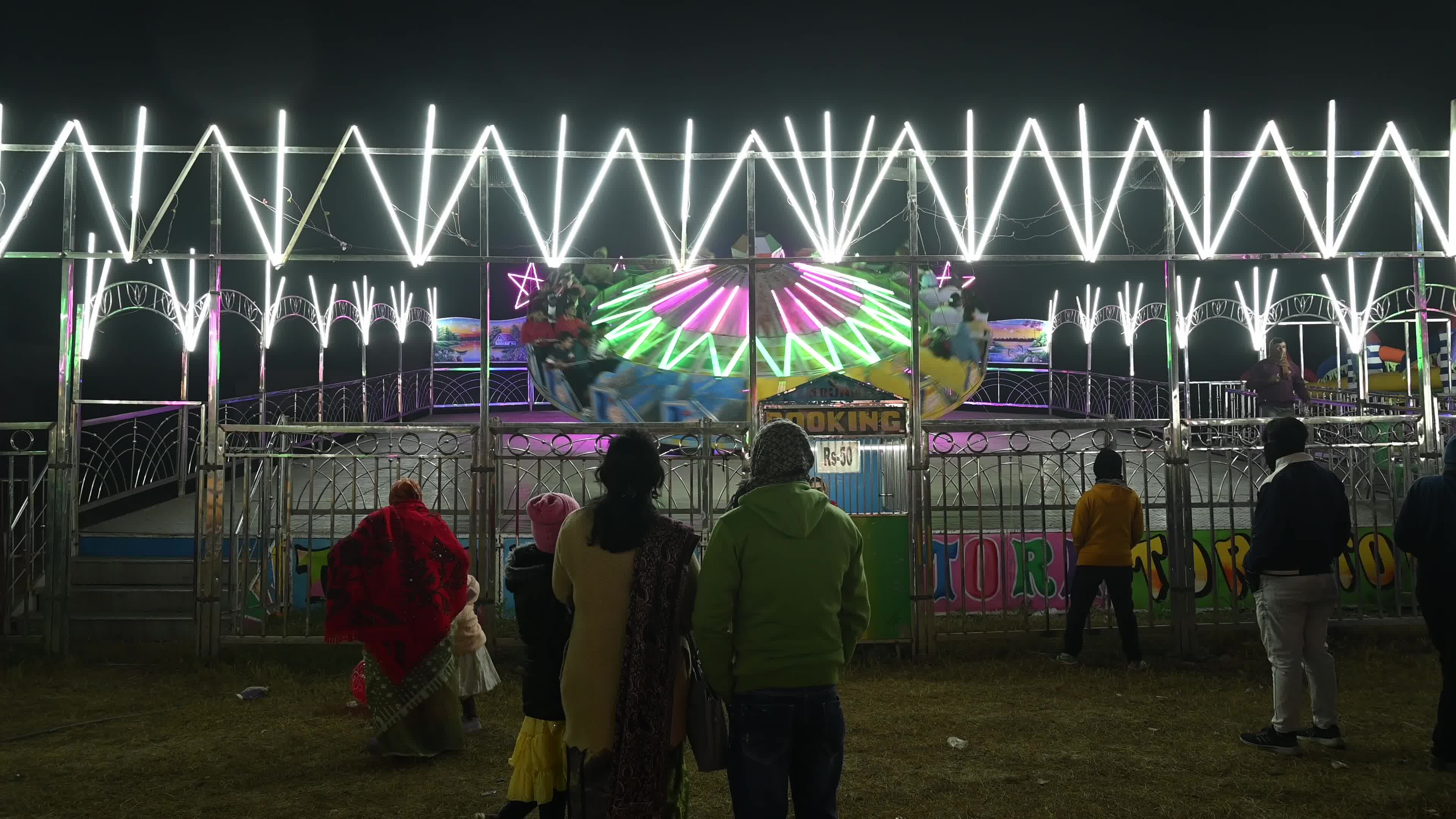Christmas in India - Village Fair - Chhinnamasta Puja - Amusement Park 