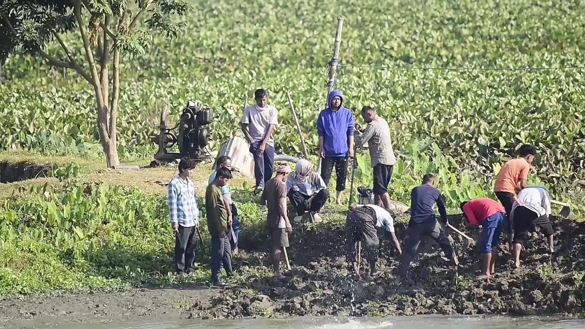 Major Eviction Drive in Dhing Revenue Circle to Demolish 565 Illegal Fisheries and Restore Natural Waterways in India 