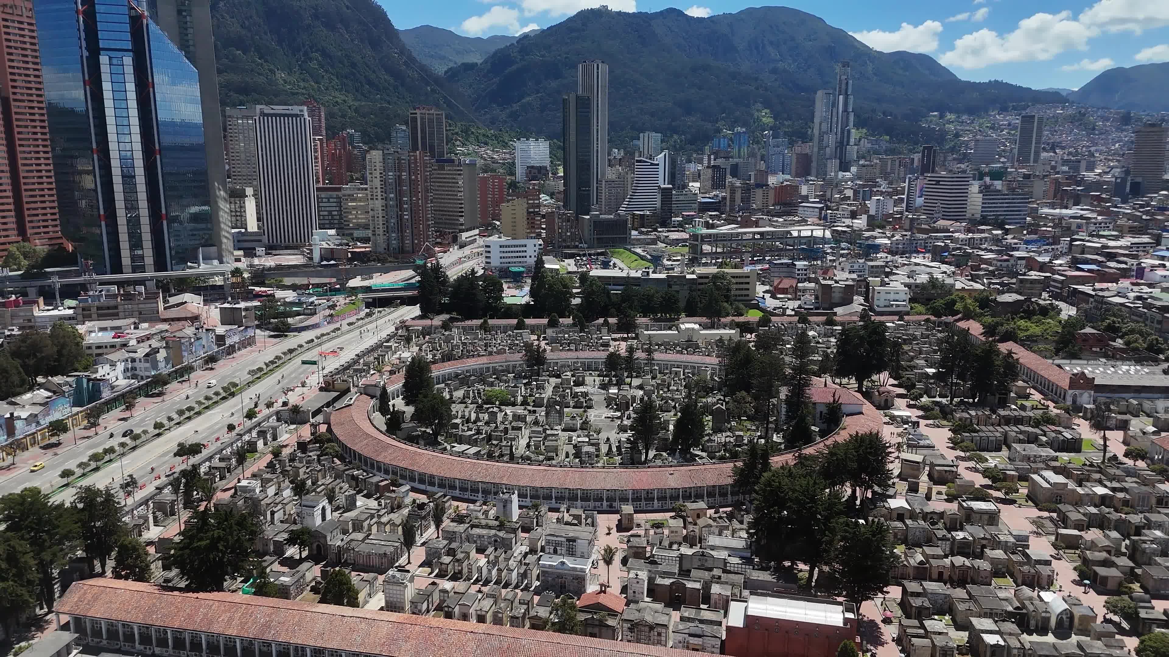 Bogota Financial District and Downtown
