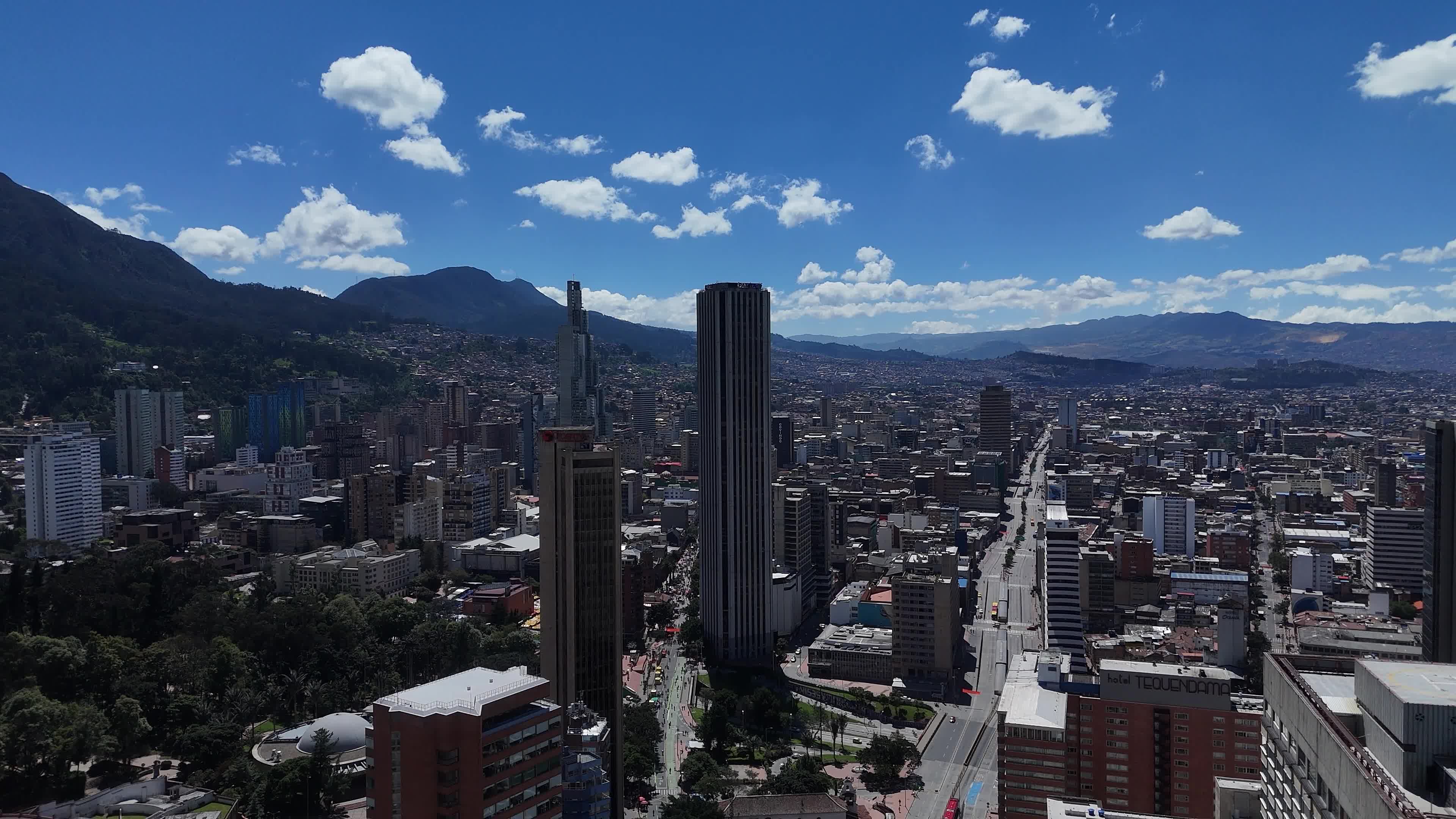 Bogota Financial District and Downtown