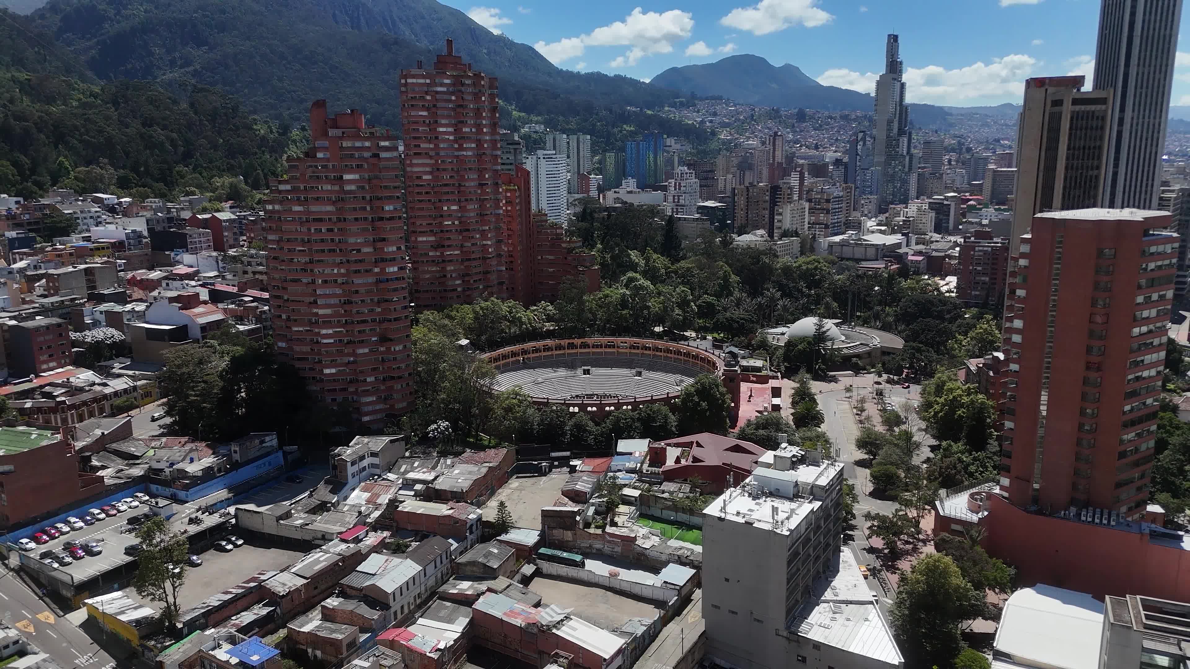 Bogota Financial District and Downtown