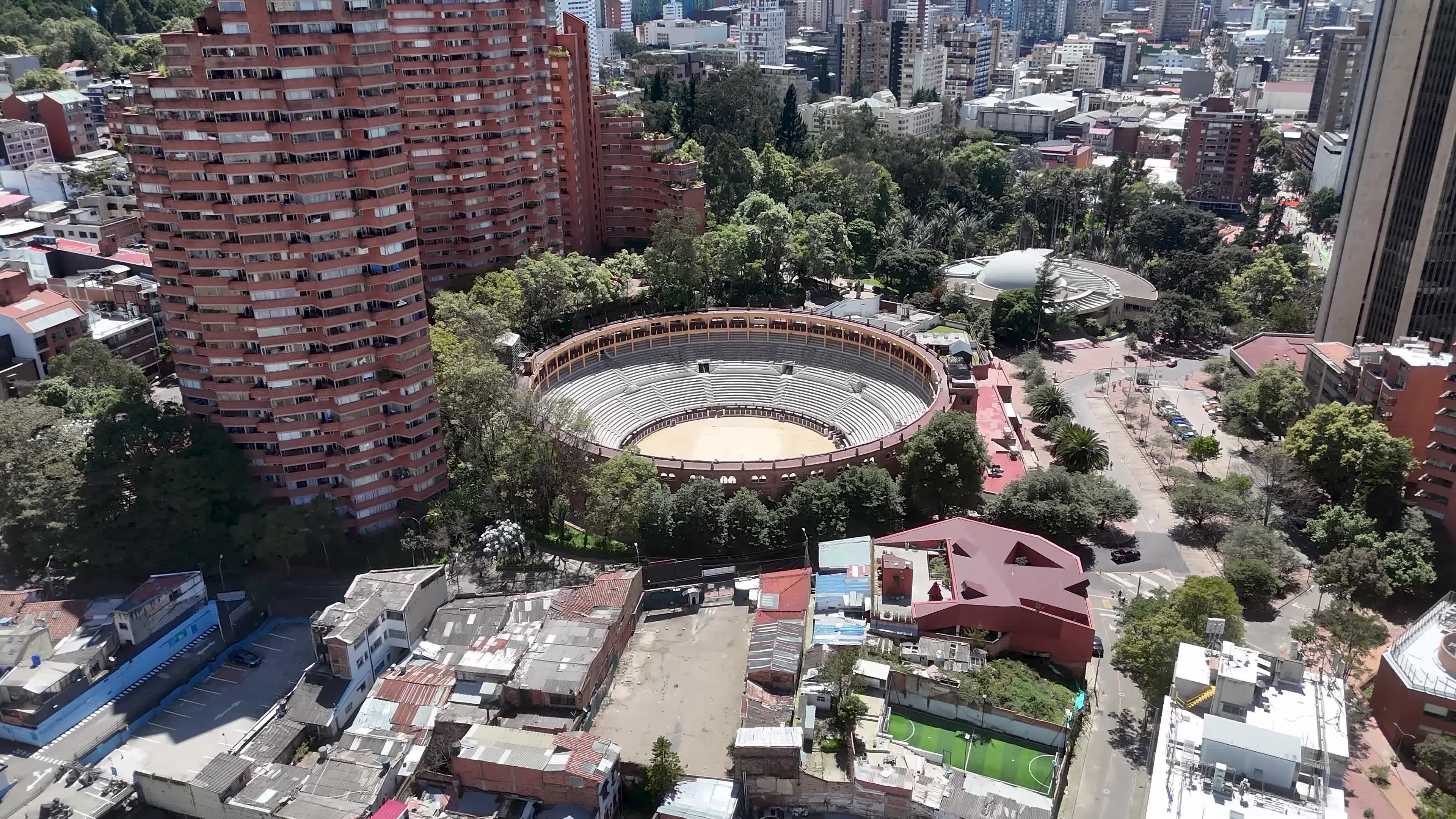 Bogota Financial District and Downtown