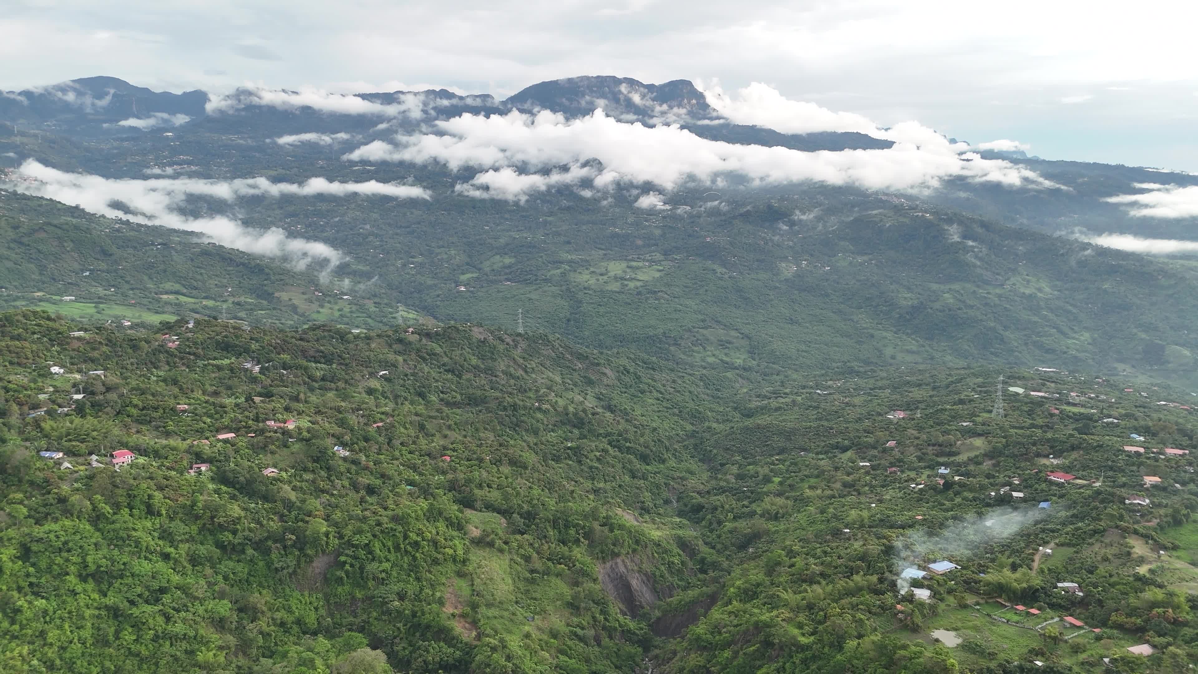 Weather in central Colombia